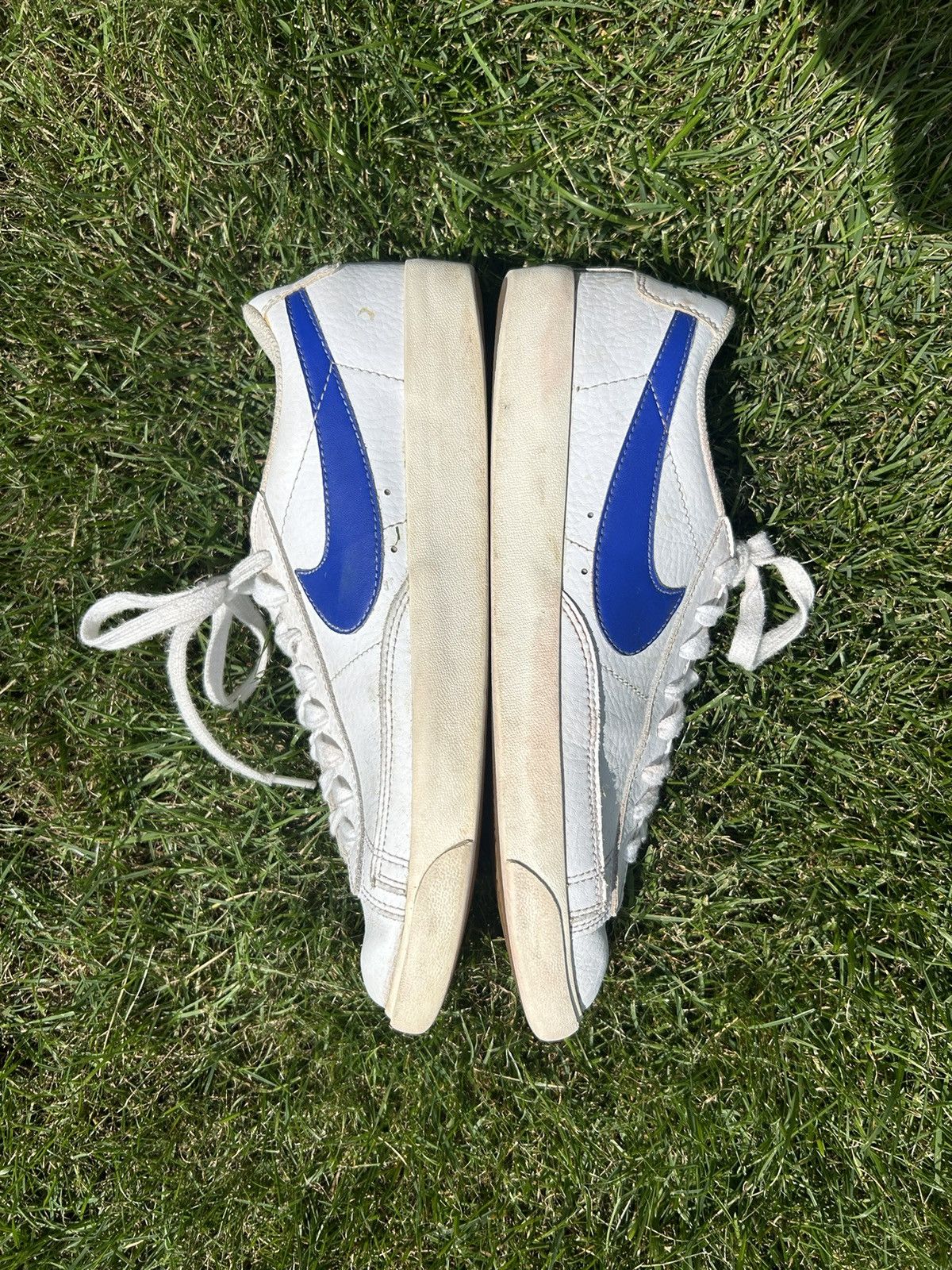 Nike × Vintage Nike Blazer Low Leather Size US 8.5 / EU 41-42 - 4 Thumbnail