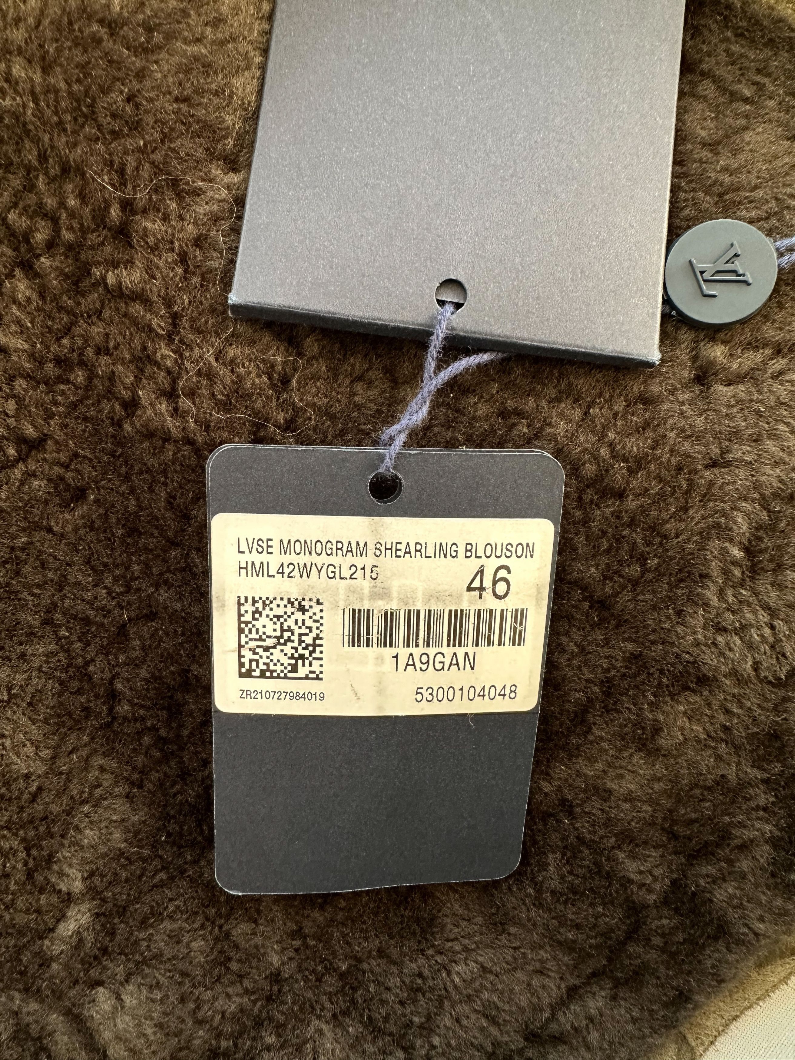 Louis Vuitton Louis Vuitton Olive Monogram Shearling Jacket Size US L / EU 52-54 / 3 - 5 Thumbnail