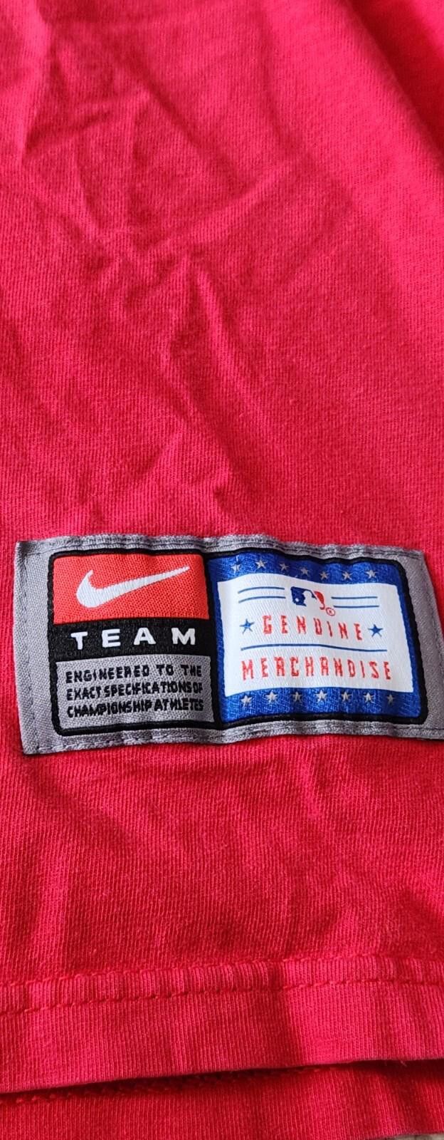 Designer Genuine Merchandise NIKE TEAM Angeles Baseball Red 2xl Size US XXL / EU 58 / 5 - 4 Thumbnail