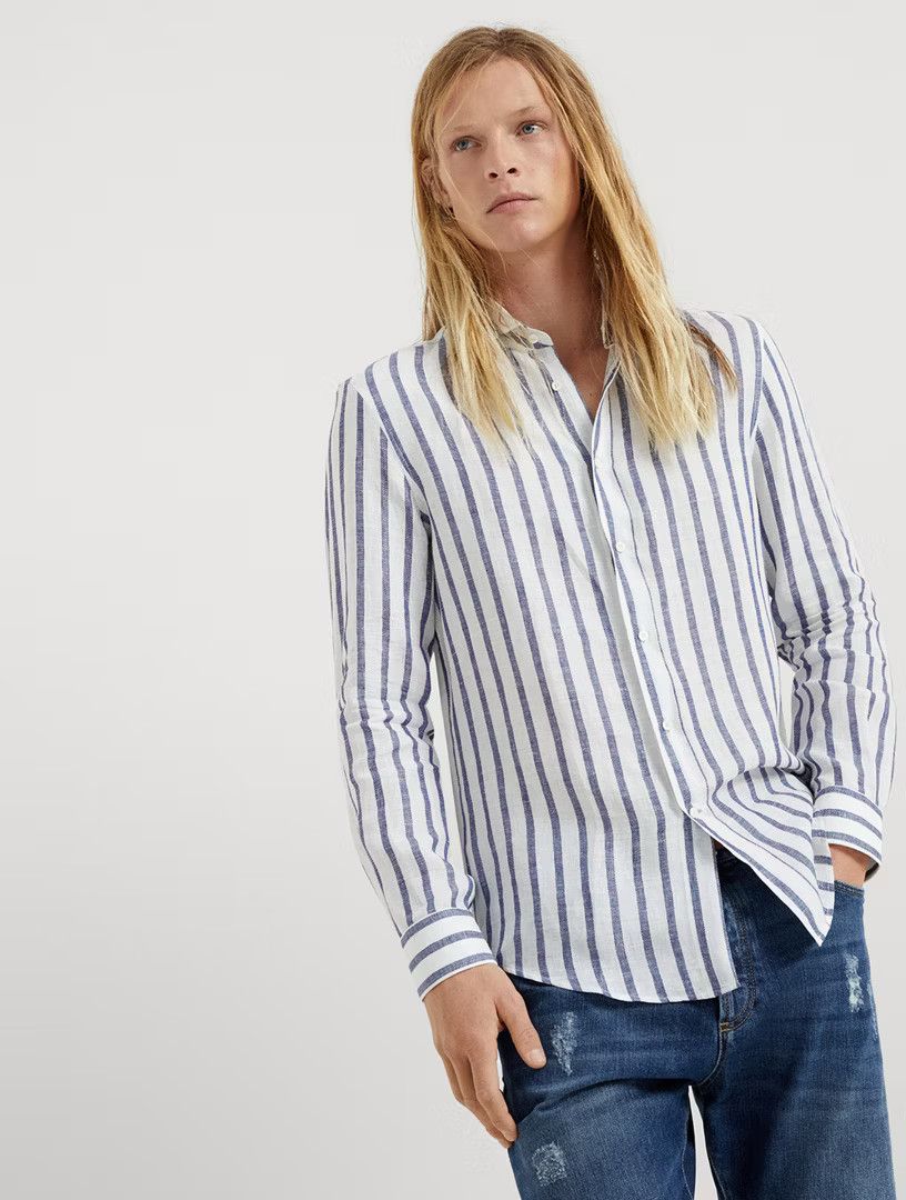 Shirt in Open White