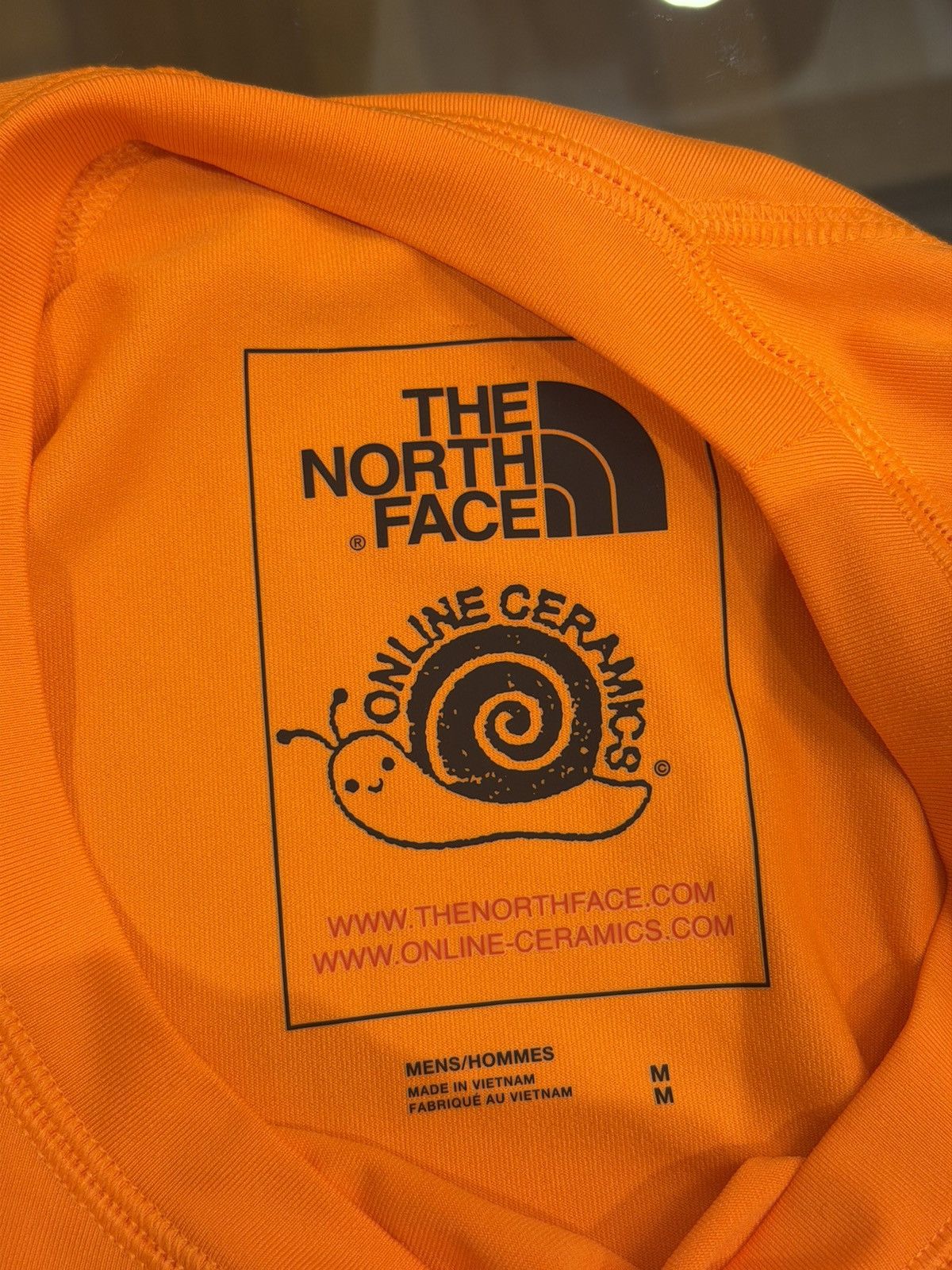 Online Ceramics × The North Face The North Face x Online Ceramics Water LS Shirt - Orange Size US M / EU 48-50 / 2 - 4 Thumbnail