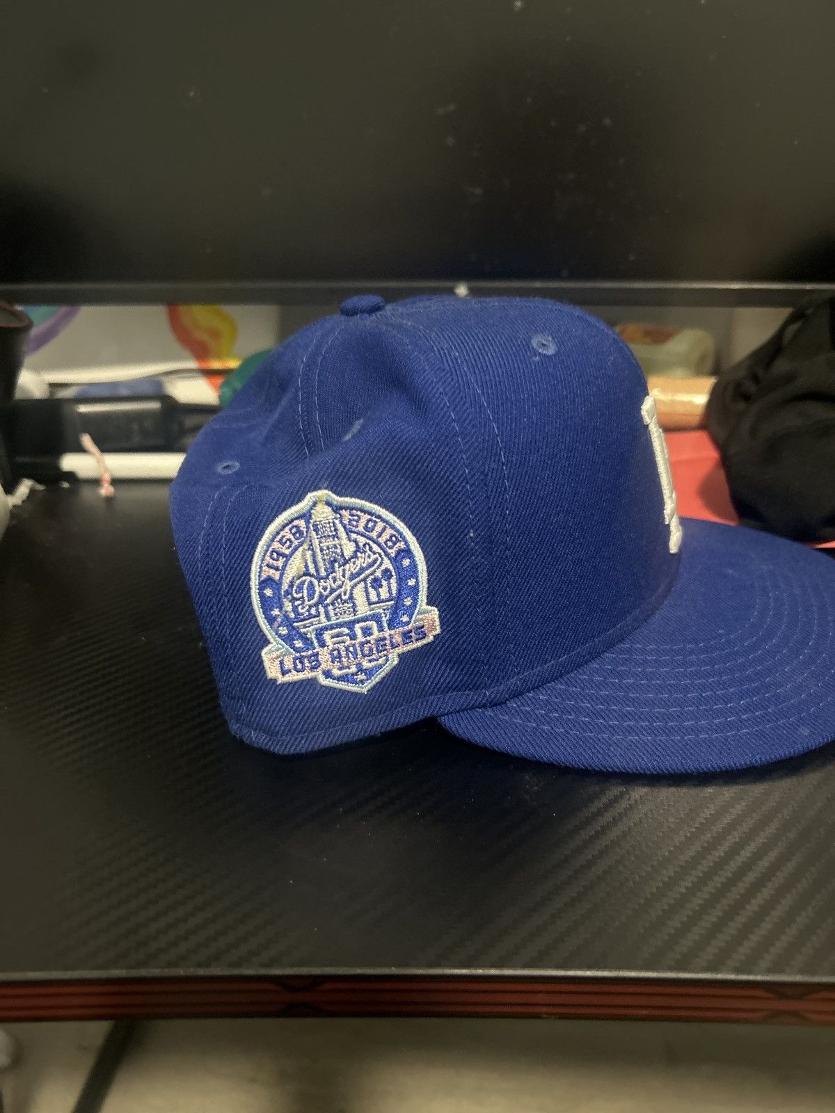 New Era La Dodgers 71/8 59Fifty Size ONE SIZE - 2 Thumbnail