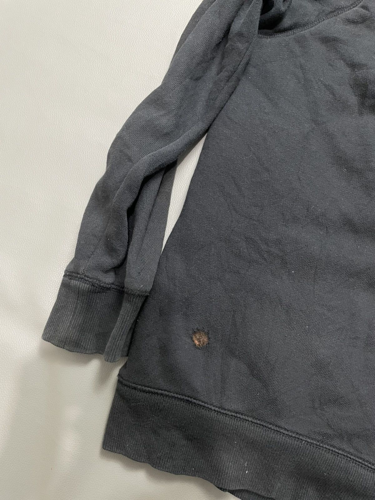If Six Was Nine Unqlo Faded Black Fleece Fur Hoodie LGB ifsix kmrii style Size US XL / EU 56 / 4 - 7 Thumbnail