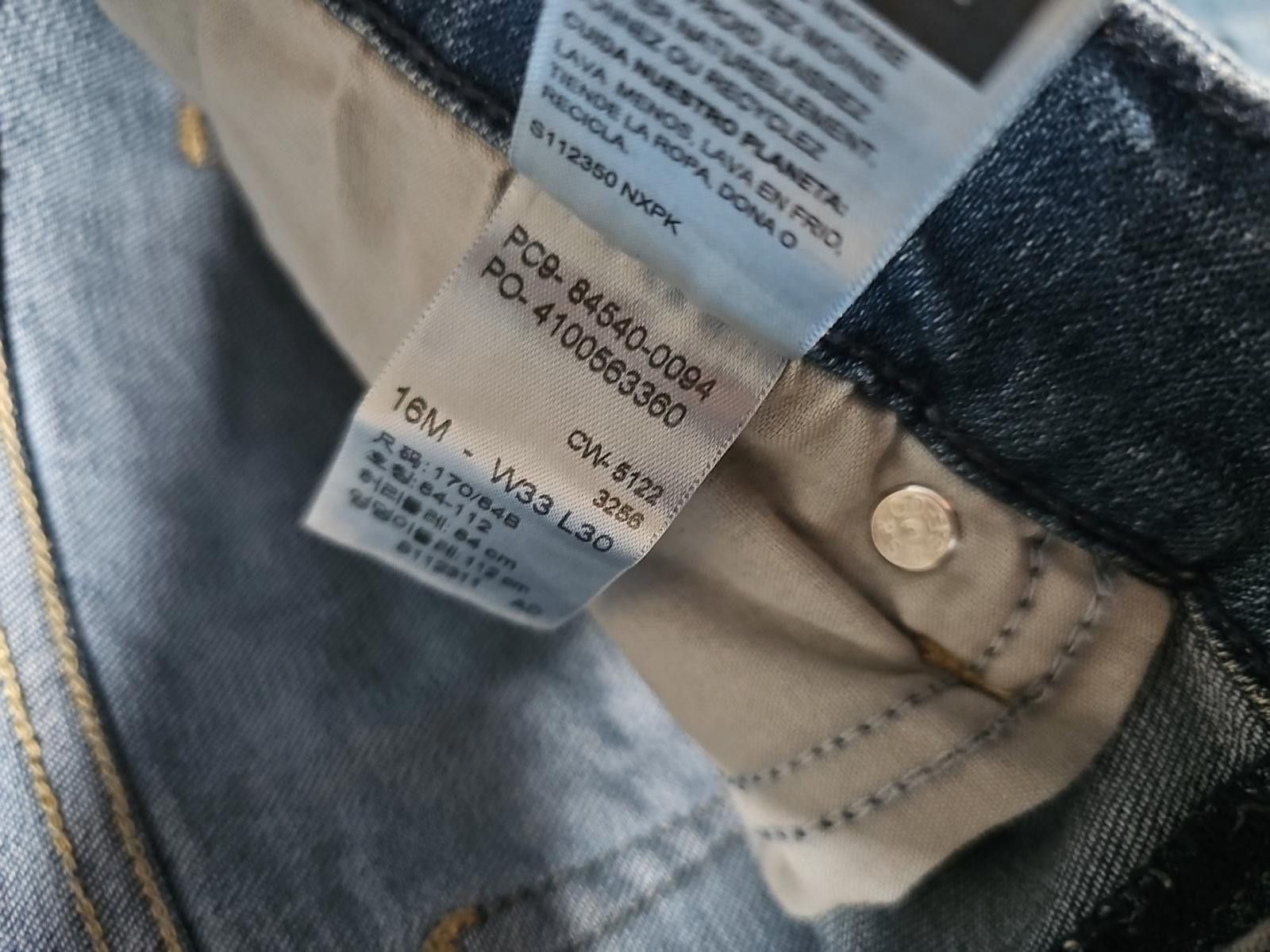 Levi's Signature Levi Strauss Mid Rise Skinny 16M 33x30 Jeans Size 38" / US 16 / IT 52 - 3 Thumbnail