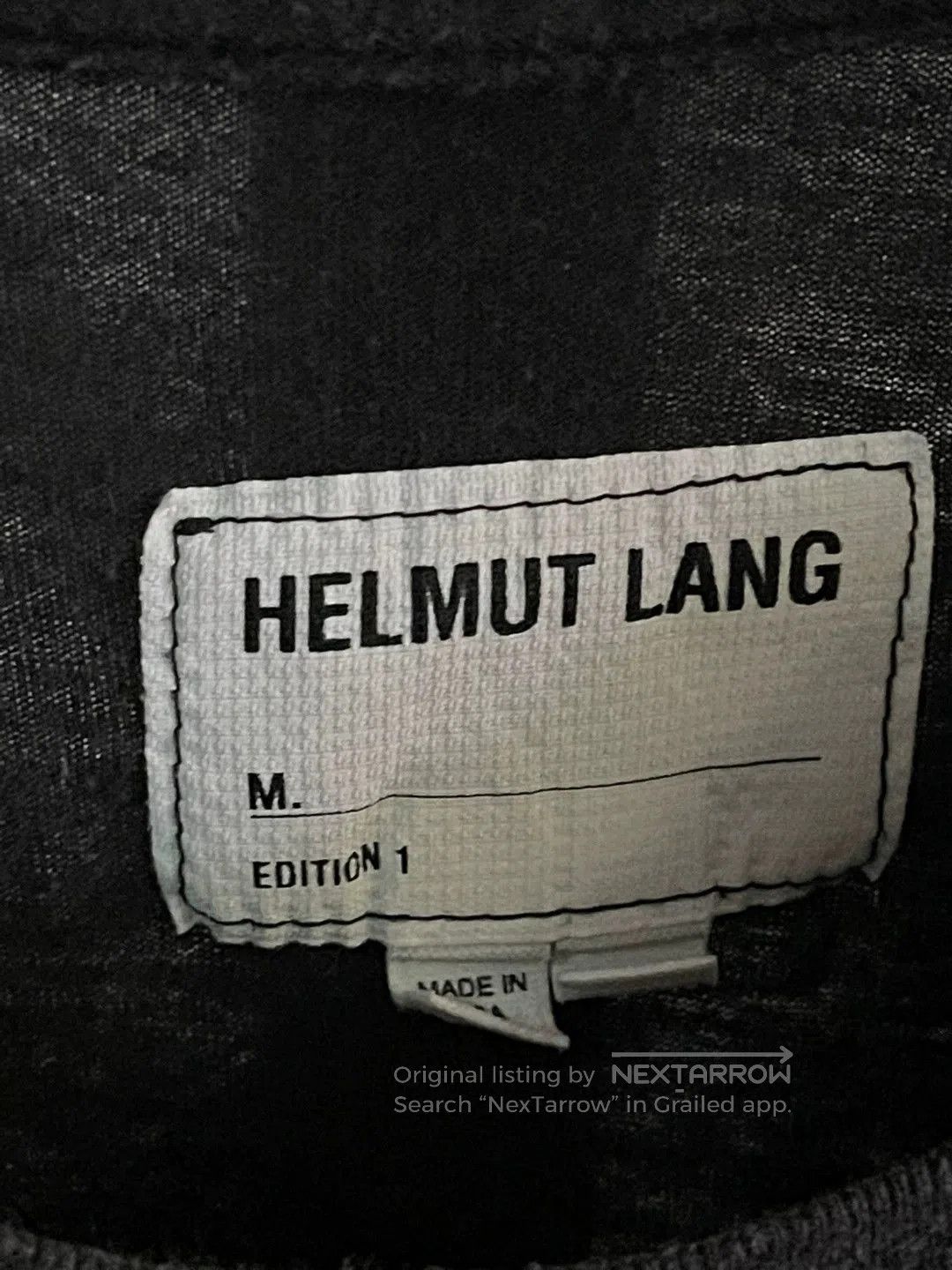 Helmut Lang Helmut Lang Graphic Short Sleeve T. Size US XXS / EU 40 - 4 Thumbnail