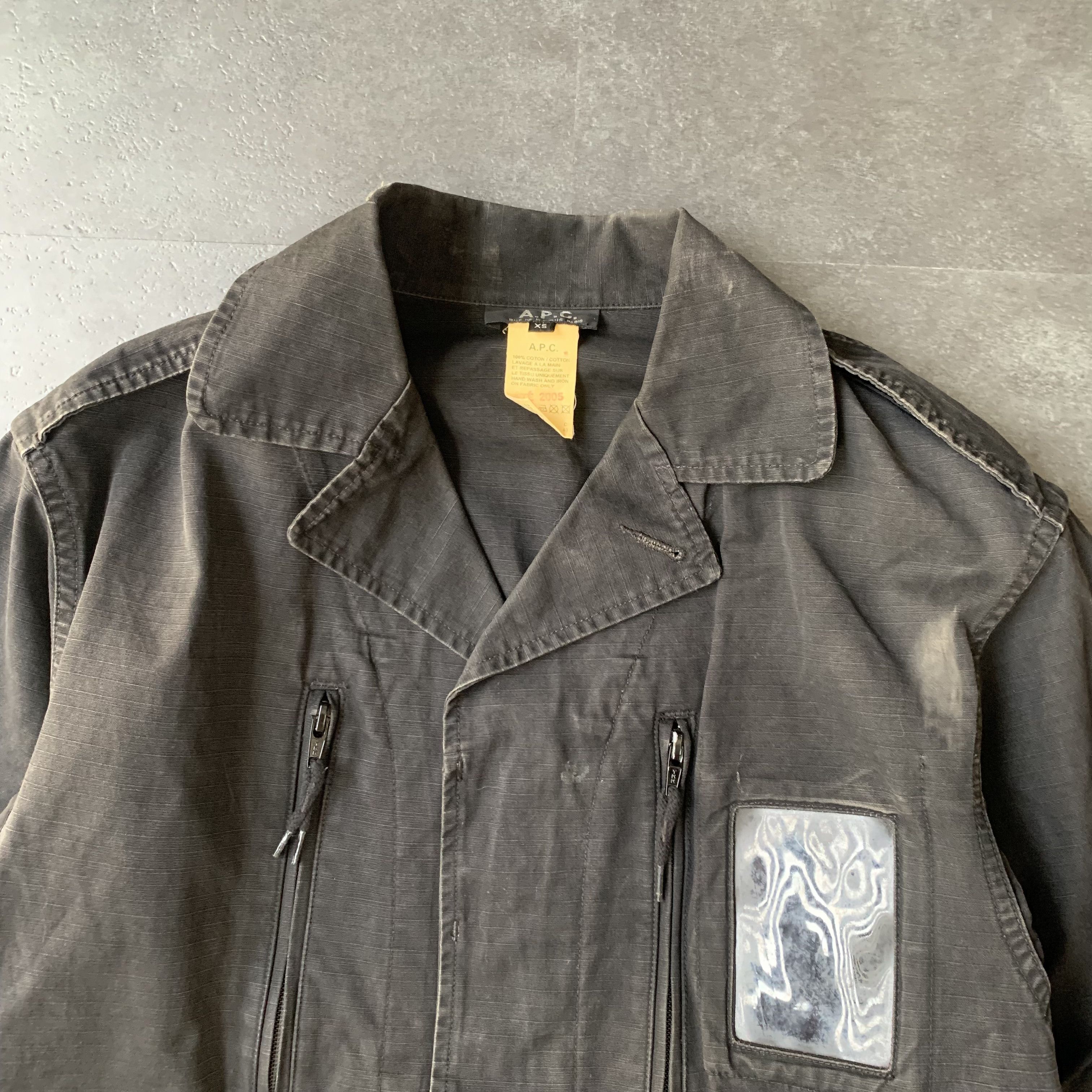 A.P.C. Vintage A.P.C. French Military Field Jacket Canvas Size US XS / EU 42 / 0 - 3 Thumbnail