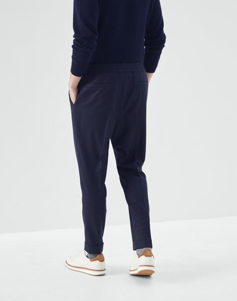 Brunello Cucinelli o1w1db10924 Pants in Blue Size US 30 / EU 46 - 3 Thumbnail