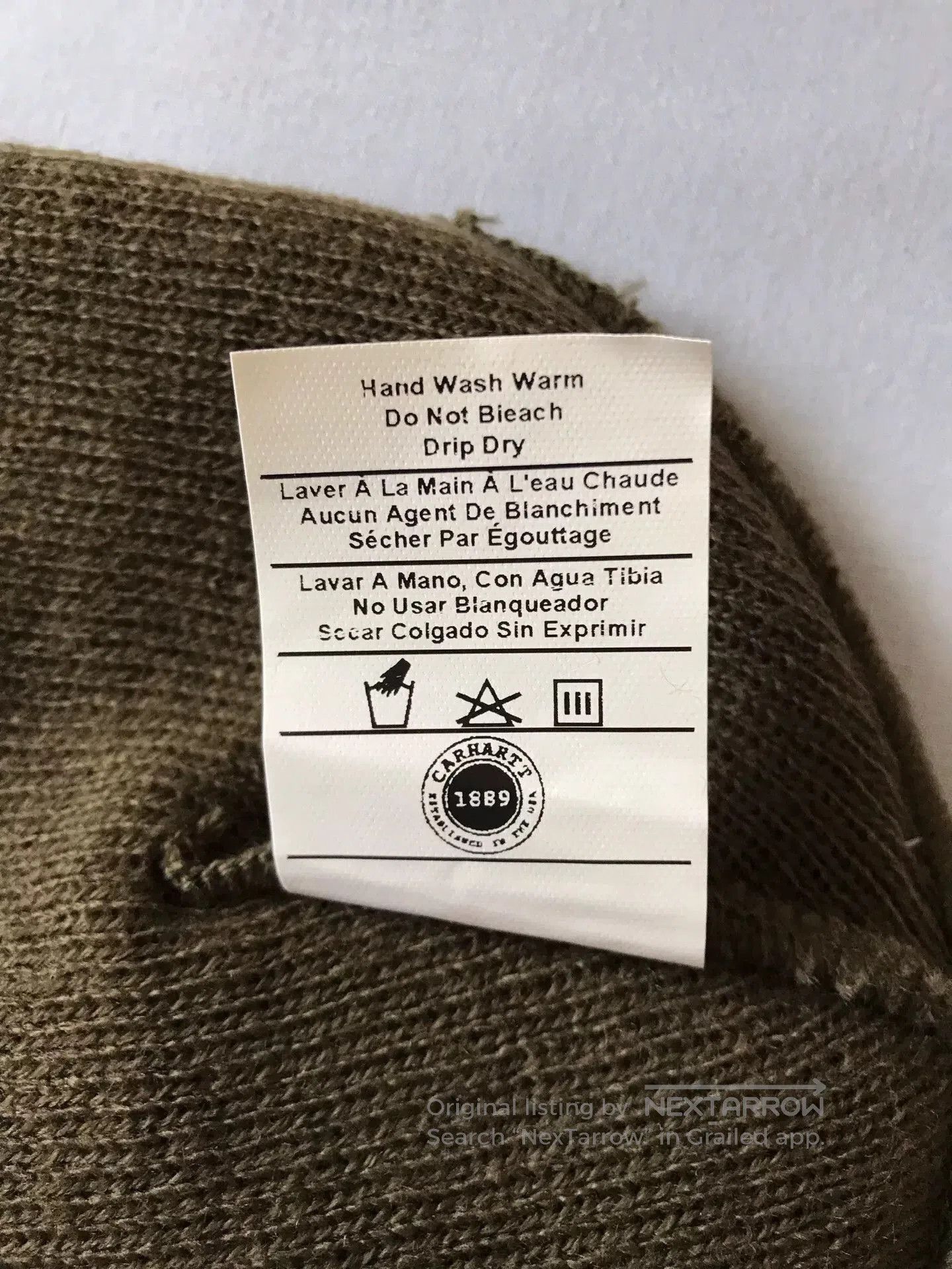Carhartt Carhartt A18 MOS Knit Beanie. Size ONE SIZE - 9 Thumbnail