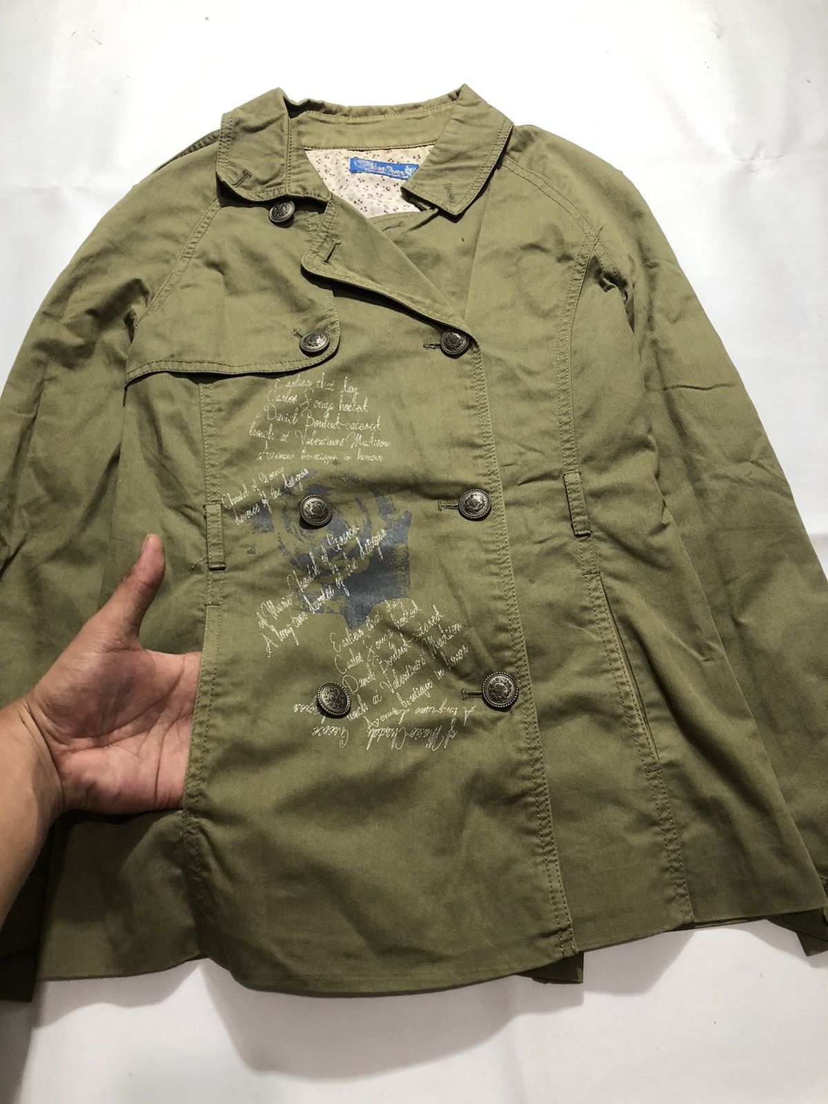 If Six Was Nine Japanese Gothic Choats Jacket GOA Style Size US M / EU 48-50 / 2 - 7 Thumbnail