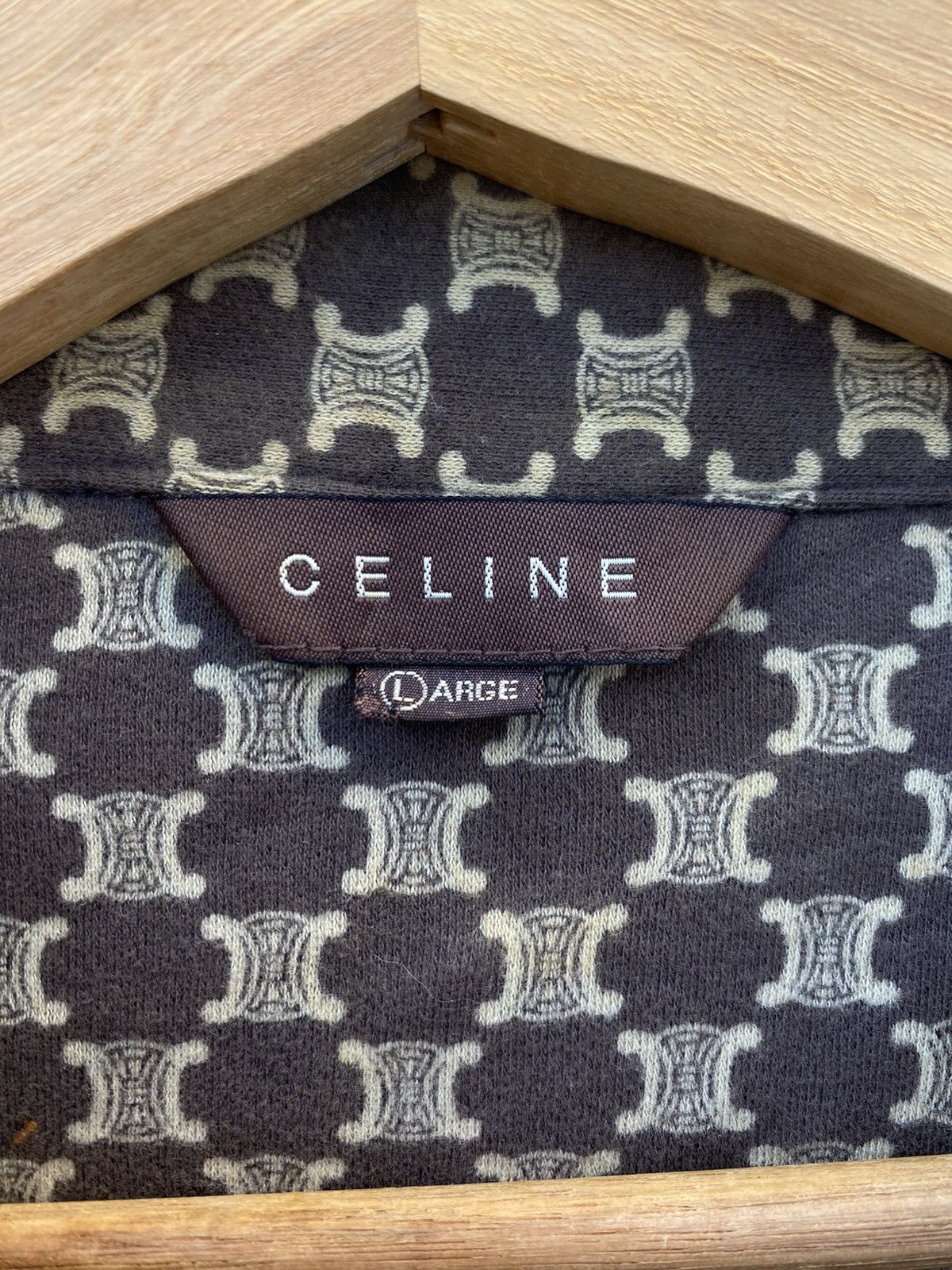 Celine Rare Vintage CELINE Monogram Pajamas Logos Size US L / EU 52-54 / 3 - 12 Thumbnail