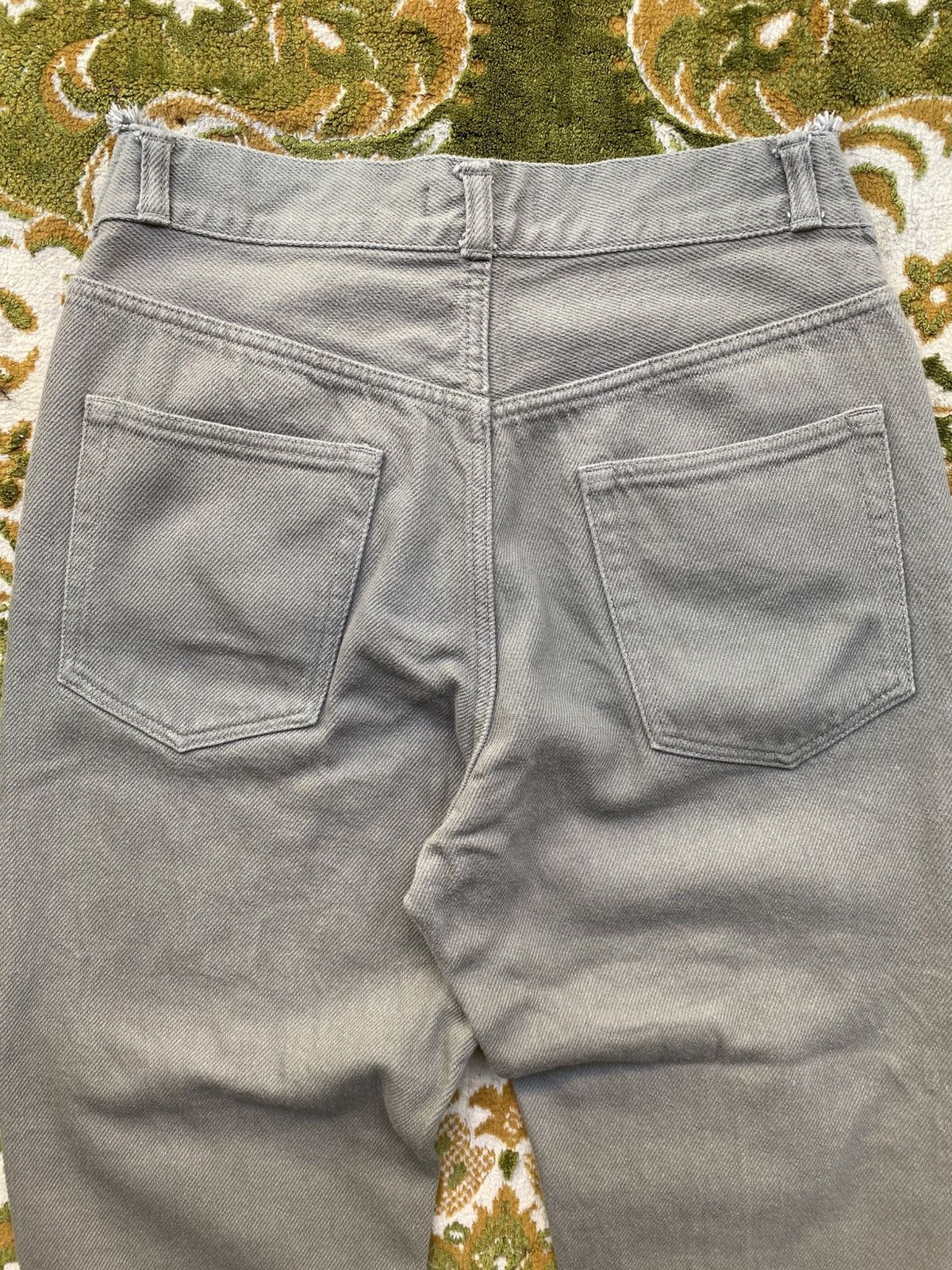 Johnbull Johnbull Kojima Japan Unite Tapered Jeans Pants Olive Green Size 31" - 8 Thumbnail