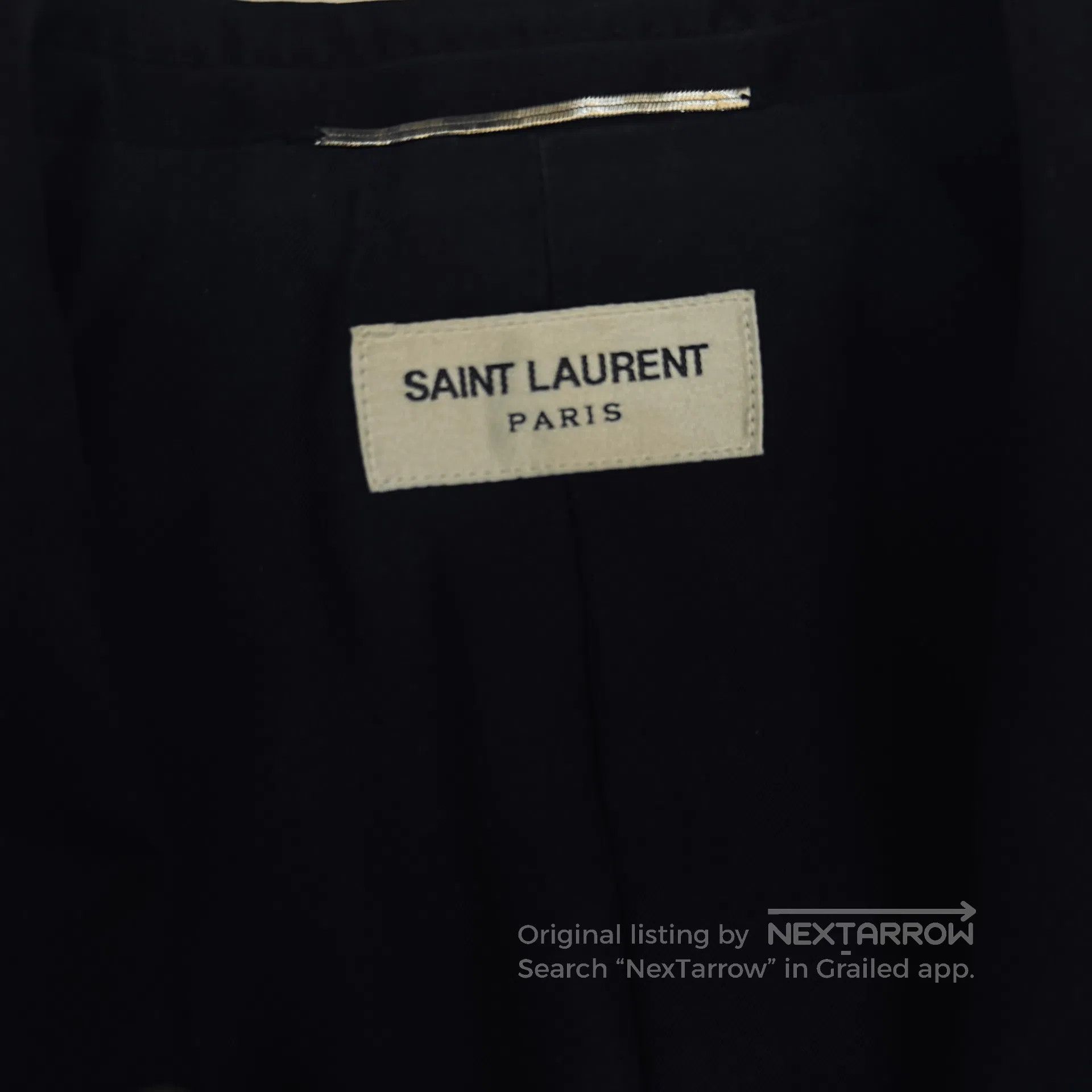 Saint Laurent Paris Saint Laurent 14SS Shawl Collar Blazer. Size US S / EU 44-46 / 1 - 3 Thumbnail