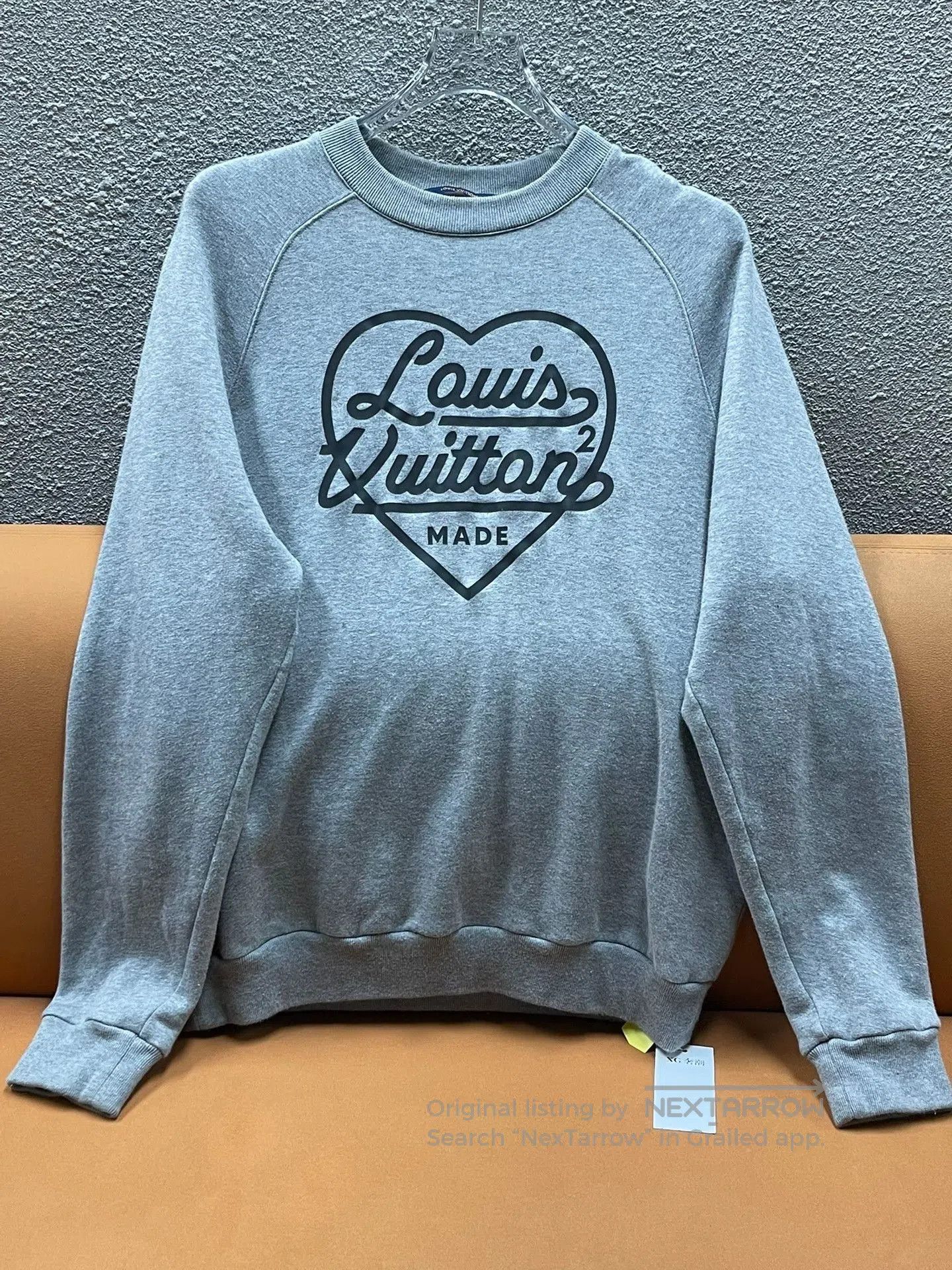 Louis Vuitton LV x NIGO2 Heart Logo Crewneck Sweatshirt. Size US M / EU 48-50 / 2 - 1 Thumbnail