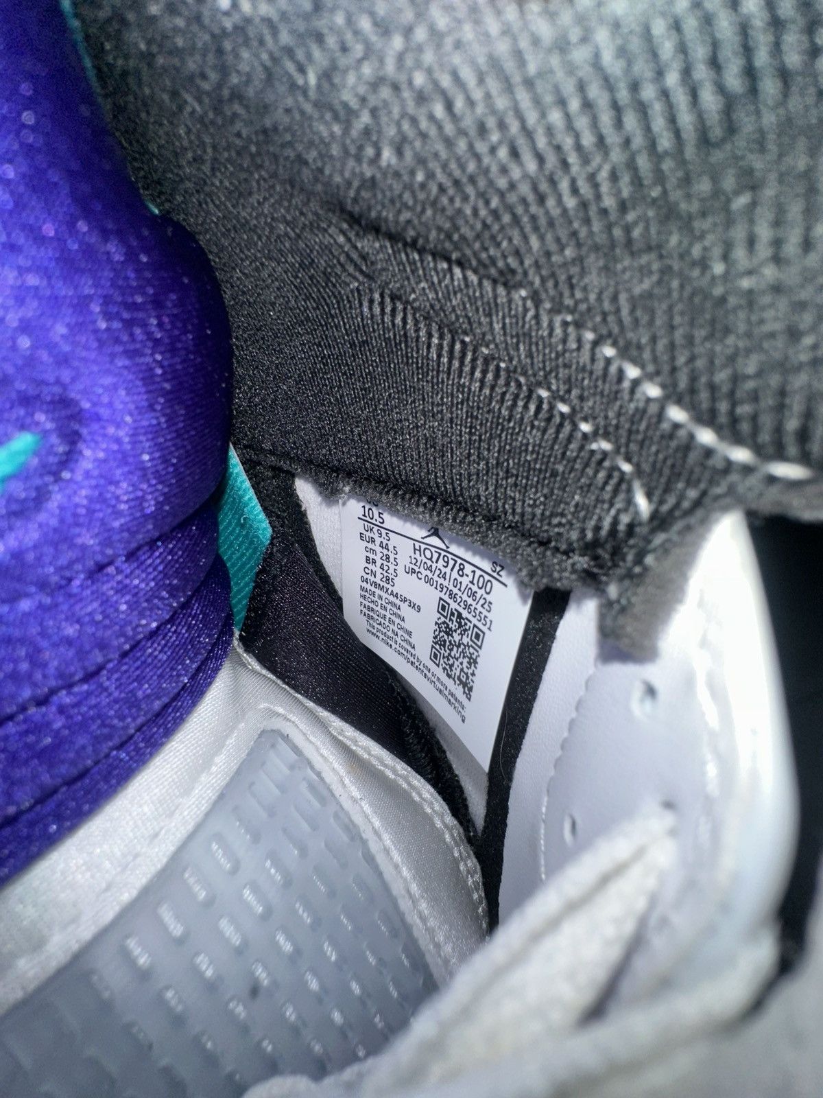 Jordan Brand Jordan 5 GRAPE 🍇 2k25 Size US 10.5 / EU 43-44 - 6 Thumbnail