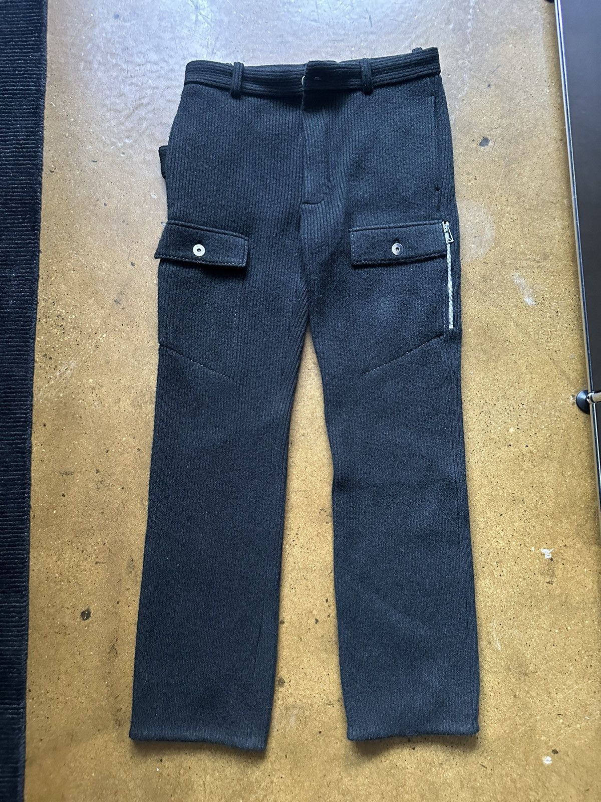Bottega Veneta $3500 Bottega Veneta Cashmere Runway Pants (52) Size US 34 / EU 50 - 1 Thumbnail