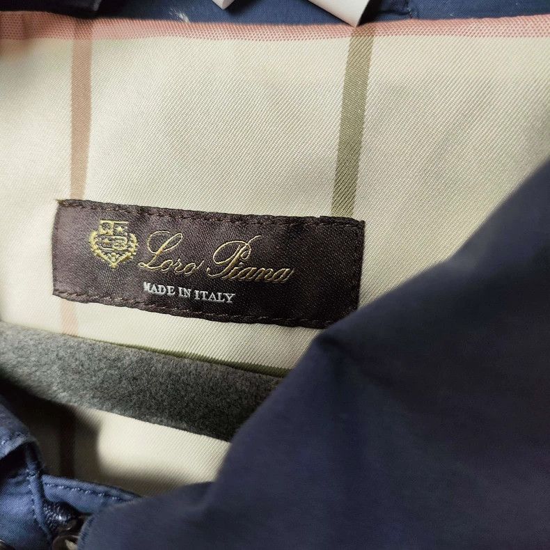 Other LORO PIANA The trench coat is navy blue Size US L / EU 52-54 / 3 - 3 Thumbnail