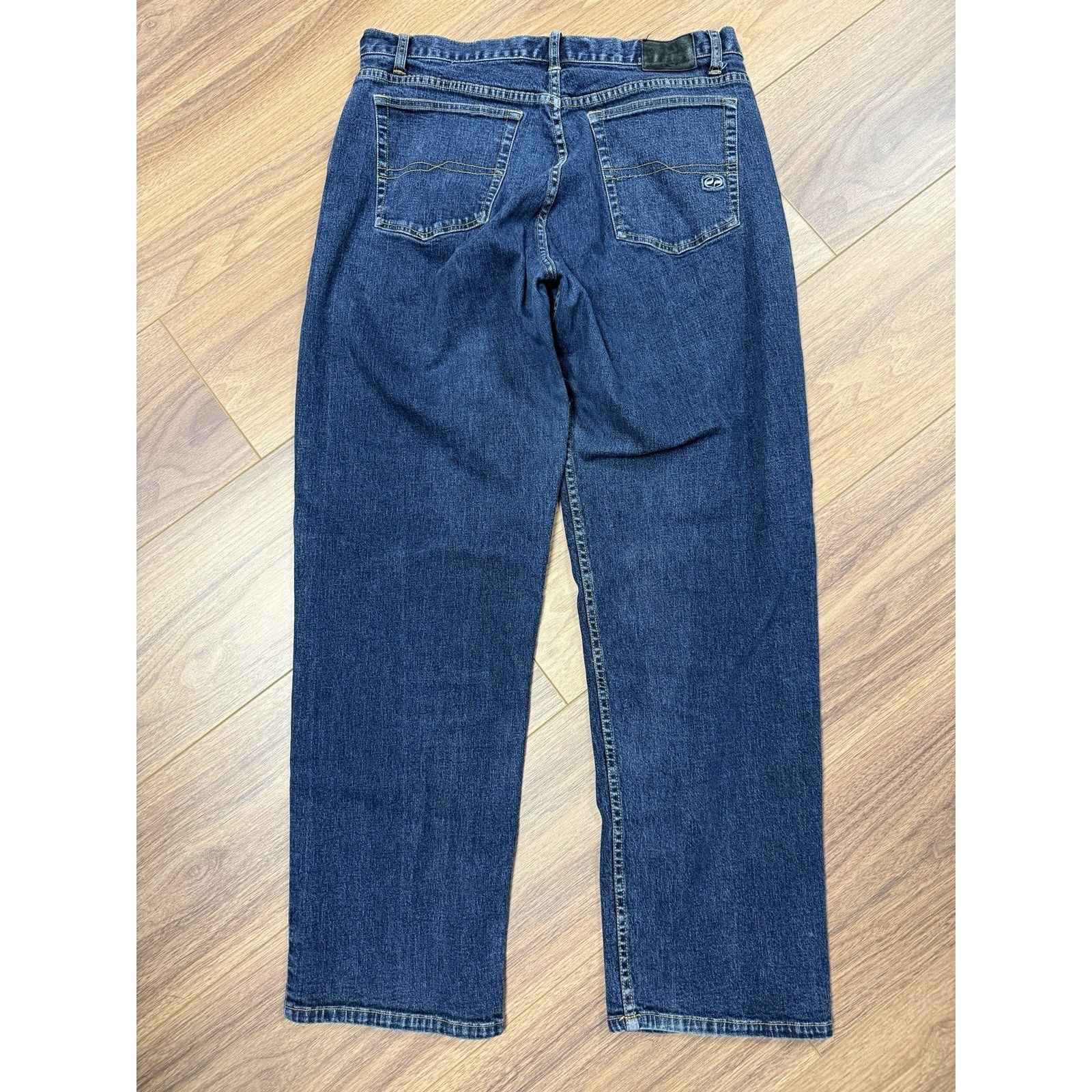 Split Vintage Split Skateboard Jeans Mens 36 Blue Y2K 90s Skater B Size US 36 / EU 52 - 2 Thumbnail