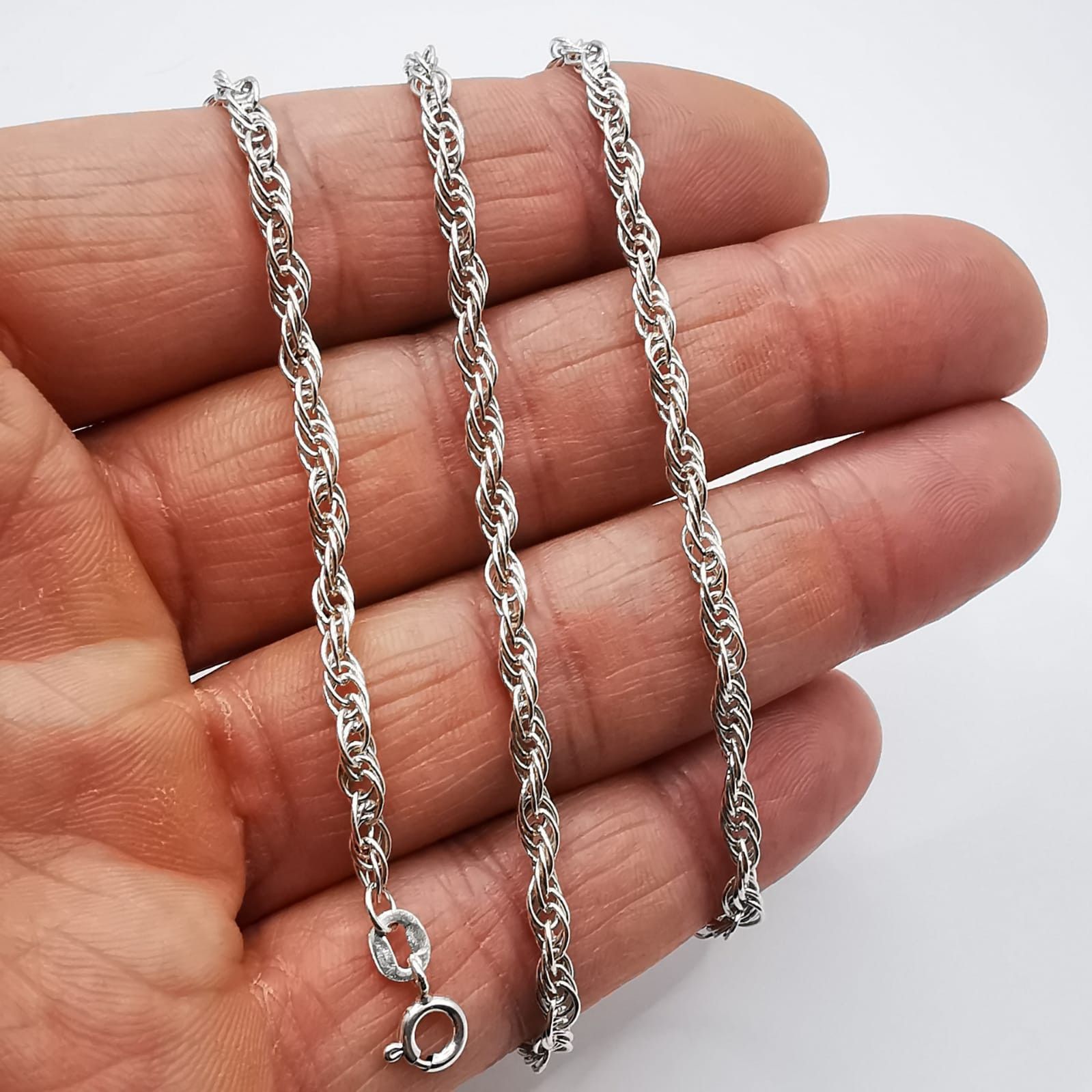 Jewelry Vintage Chain 925 Sterling Silver, Signature, 10,52g Size ONE SIZE - 5 Thumbnail