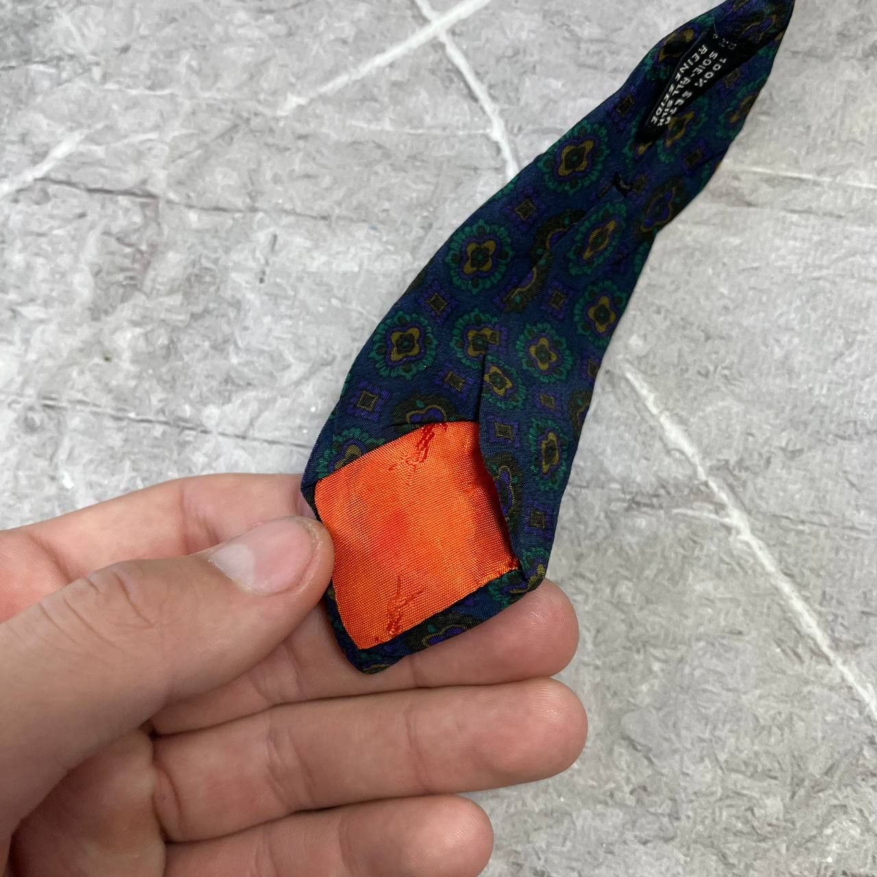 Yves Saint Laurent YVES Saint Lauren 100% Silf Tie Seta Cravatta Mens Size ONE SIZE - 3 Thumbnail