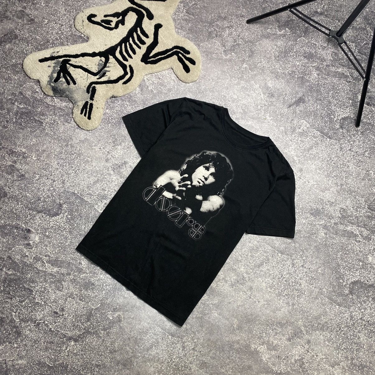 Band Tees × Vintage Vintage The Doors Big Graphic logo rock band 90’s tee Size US XL / EU 56 / 4 - 1 Thumbnail