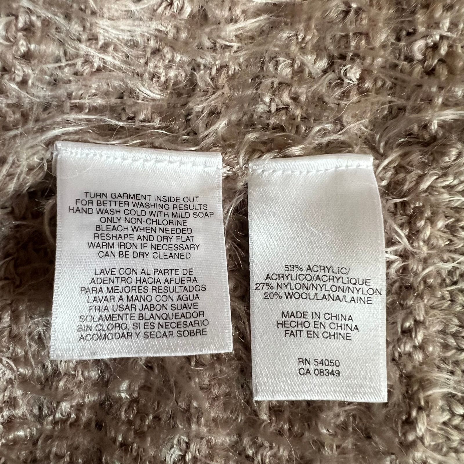 Other RACHEL ROY Beige Eyelash Knit Sleeveless Vest, Medium Size M / US 6-8 / IT 42-44 - 7 Thumbnail
