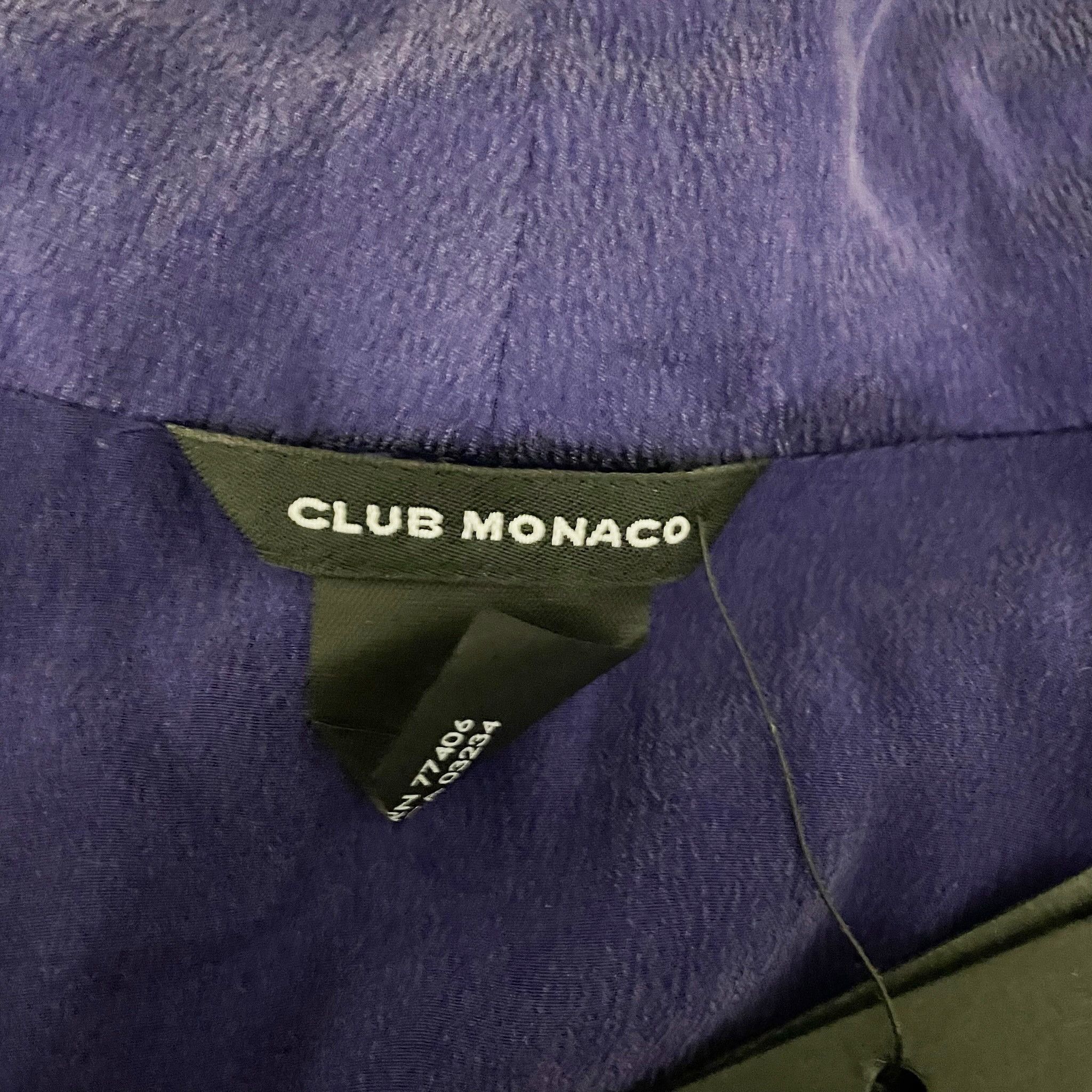 Club Monaco NEW Club Monaco Deb 100% Silk Waterfall Size XS / US 0-2 / IT 36-38 - 2 Thumbnail