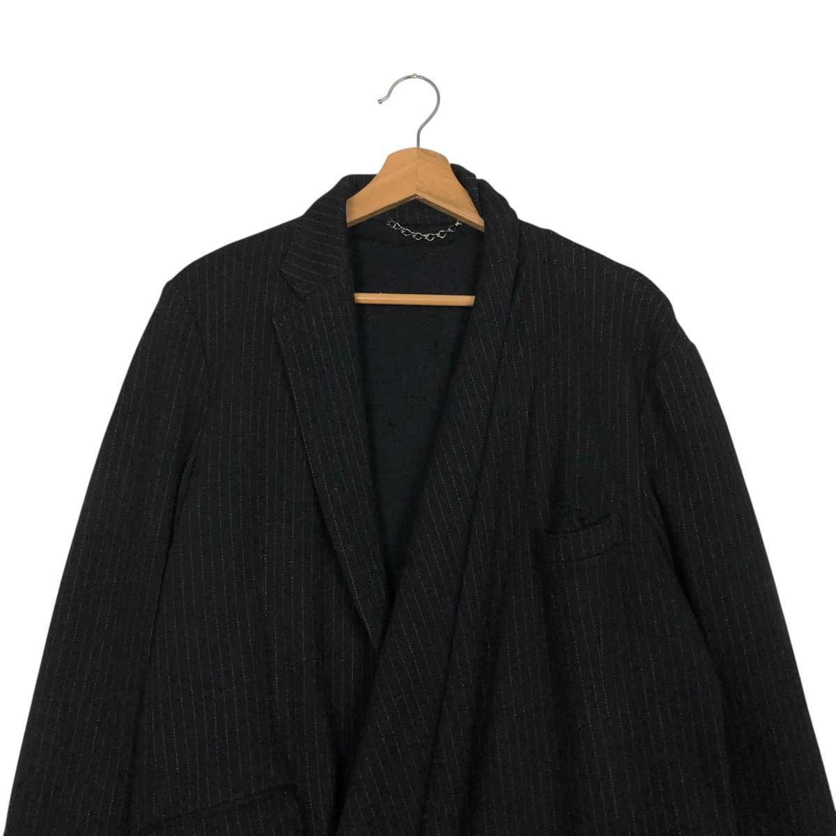 Maison MIHARA YASUHIRO 🔥RICH BLACK AVANT GARDE LONG HALF JACKET MIHARAYASUHIRO Size US M / EU 48-50 / 2 - 4 Thumbnail