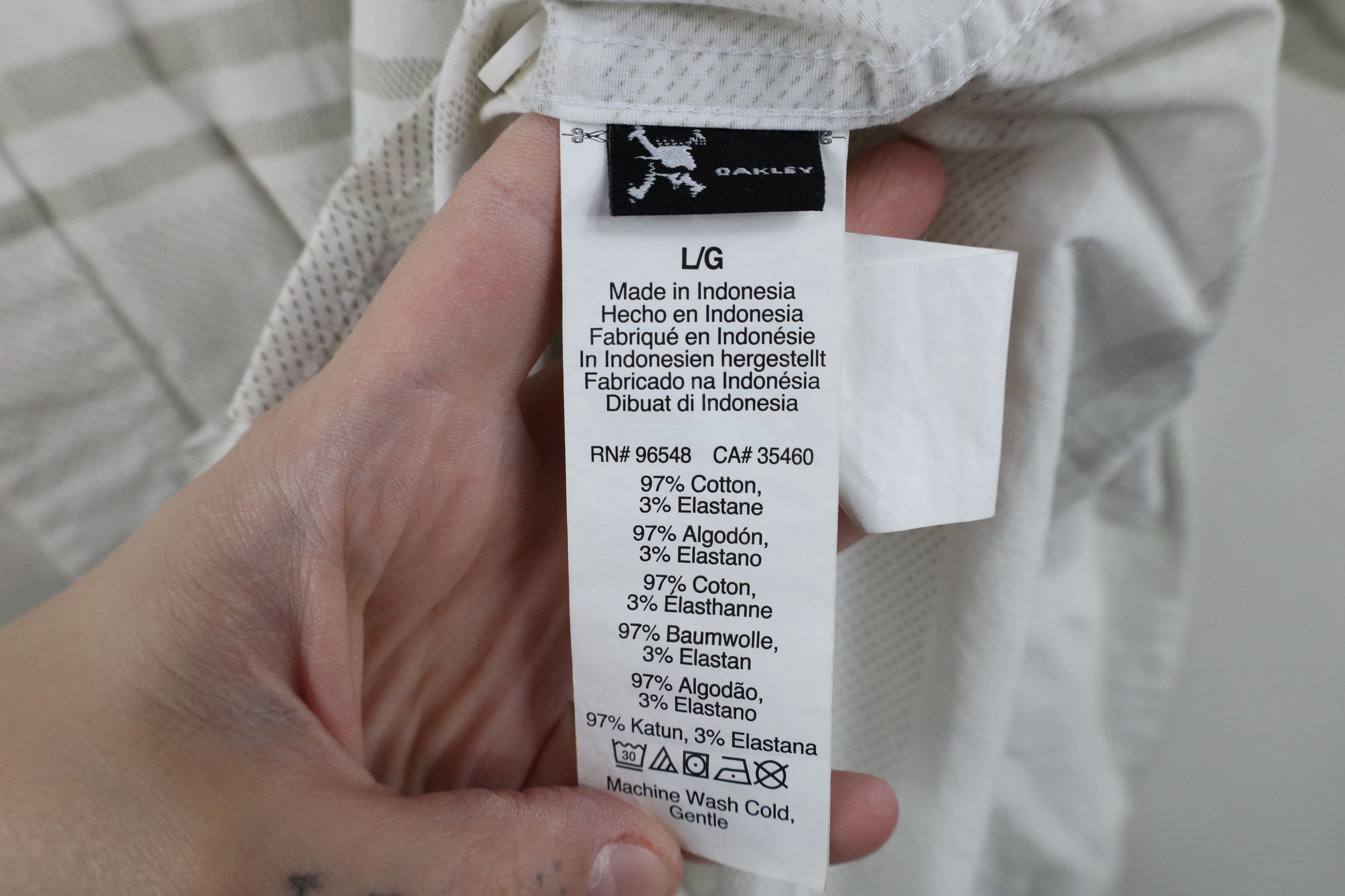 Oakley Vintage Y2K Oakley Short Sleeve Collared Button Down Shirt Size US L / EU 52-54 / 3 - 10 Thumbnail