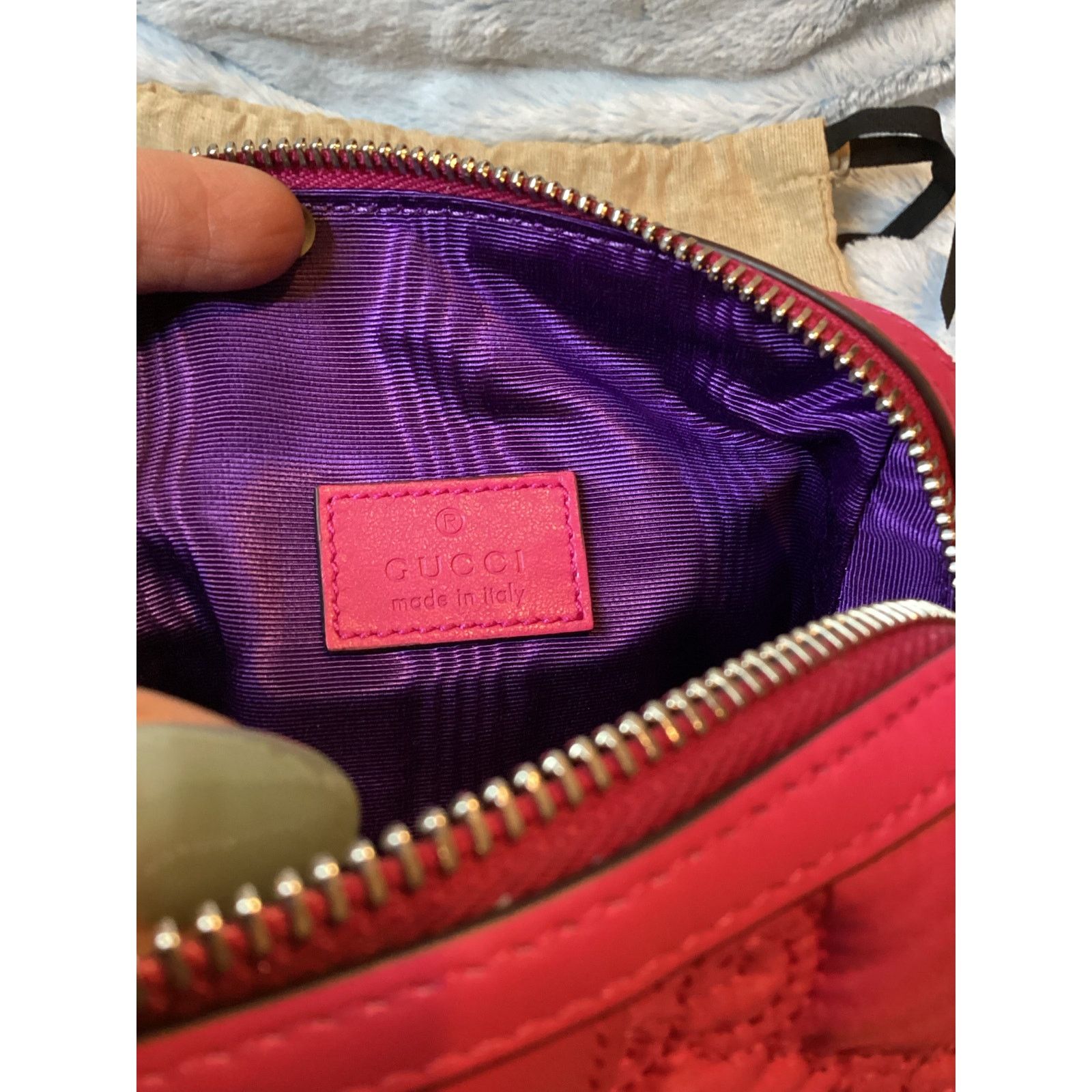 Gucci AUTHENTIC GUCCI GG Matelassé beauty case with dust bag Size ONE SIZE - 5 Thumbnail