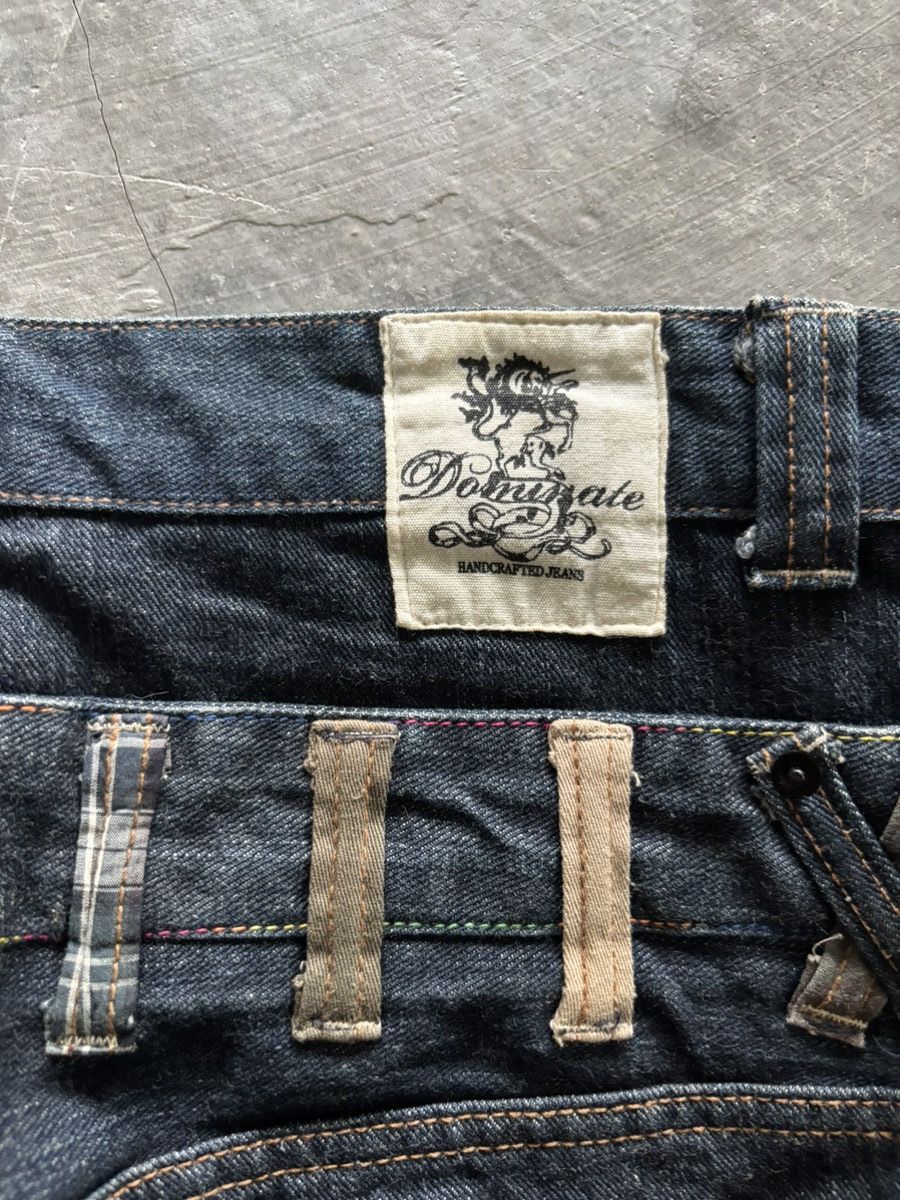 Hysteric Glamour Double waist dominated handcrafted jeans punk japanese jeans Size US 33 - 13 Thumbnail