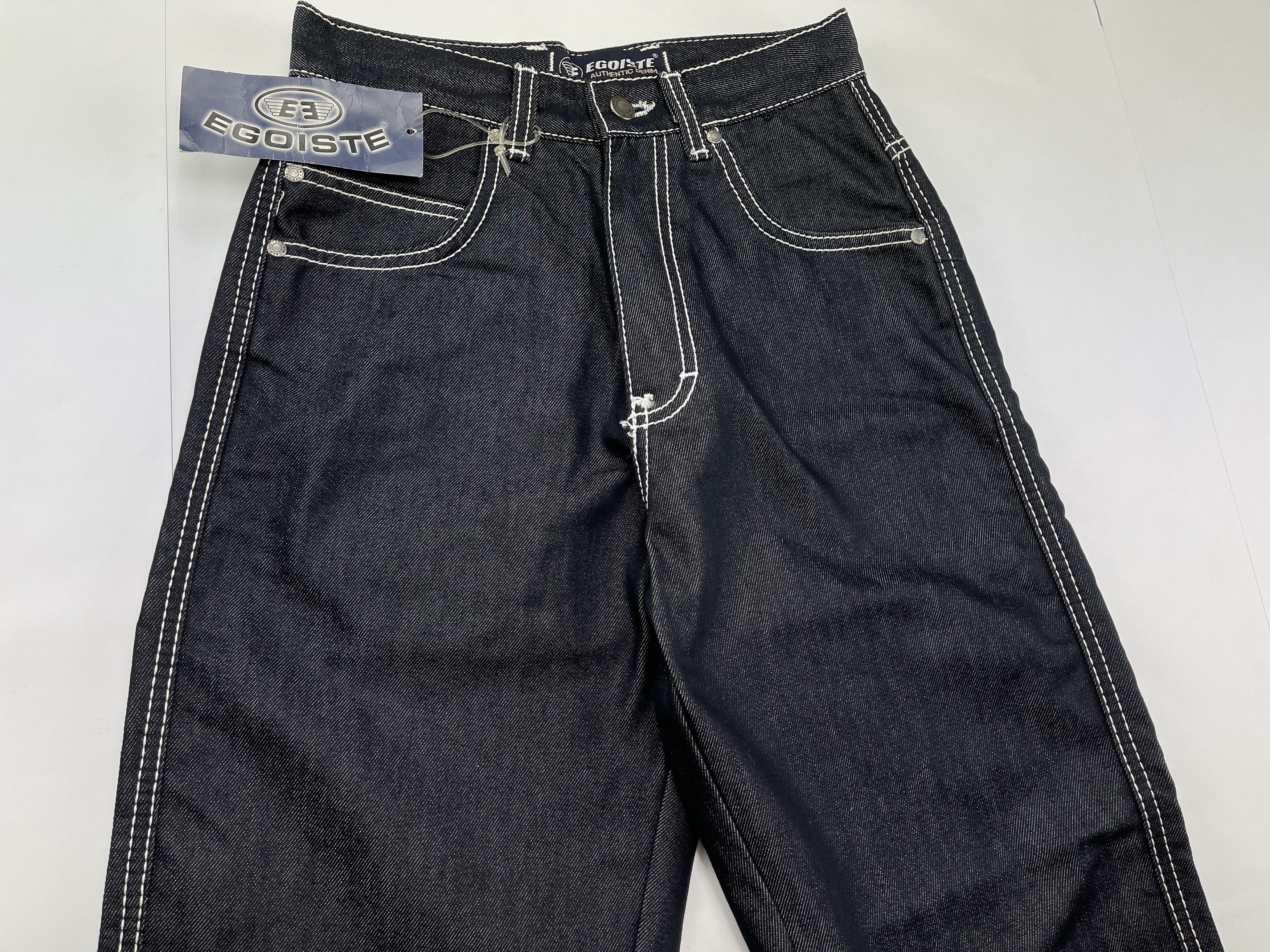Vintage Egoiste jeans, vintage, 90s hip hop, baggy 1990s size 26 Size US 26 / EU 42 - 9 Thumbnail