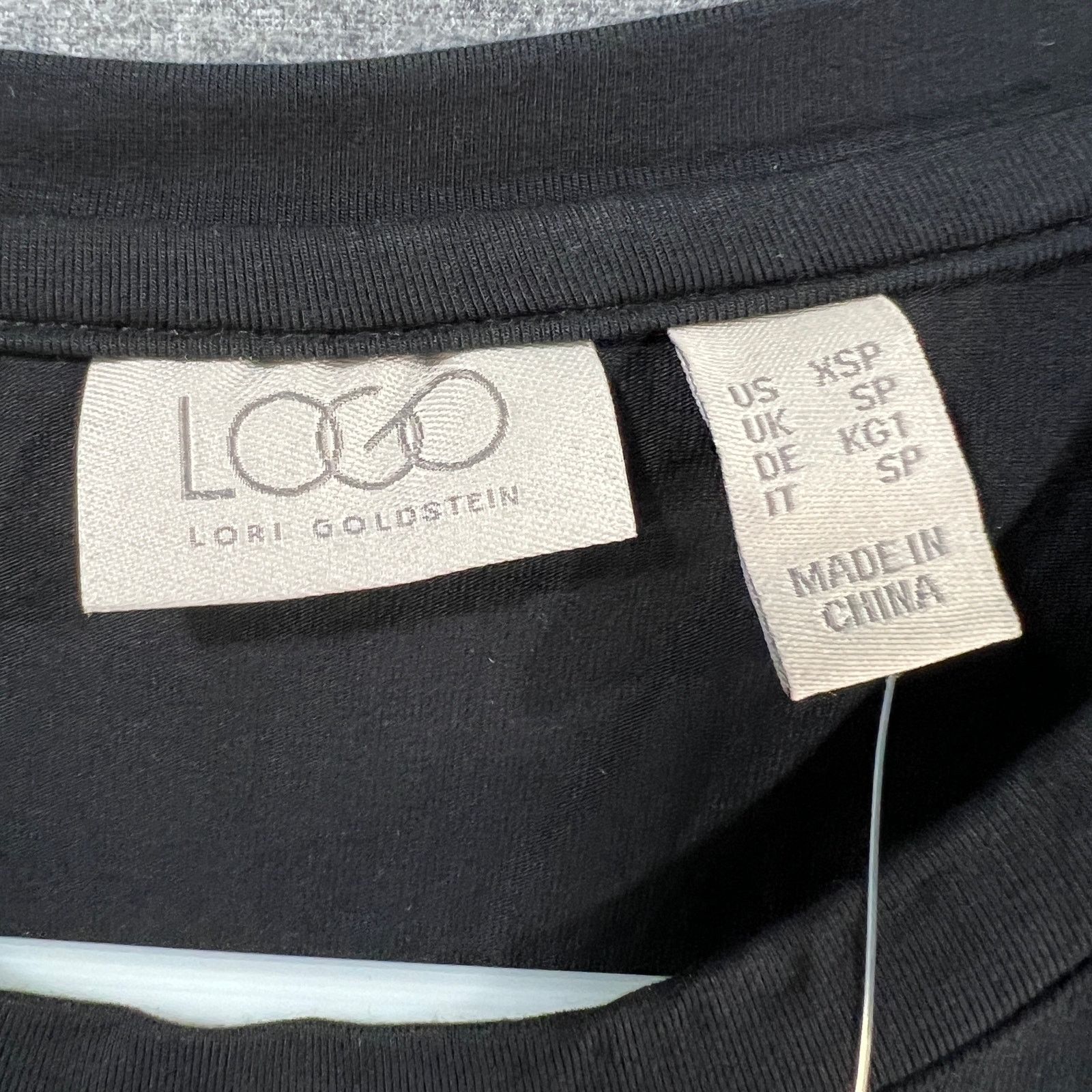Other LOGO by Lori Goldstein Petite Rayon Dress with Tie-Dye Size XS / US 0-2 / IT 36-38 - 4 Thumbnail