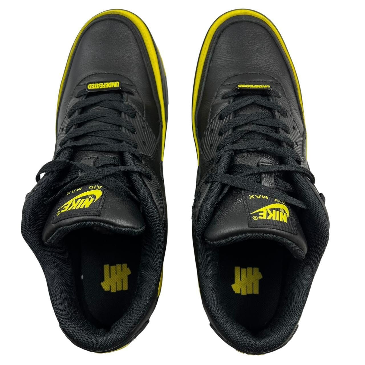Nike × Undefeated Nike UNDFTD Air Max 90 Black Optic Yellow Size US 11 / EU 45 Size US 11 / EU 44 - 5 Thumbnail