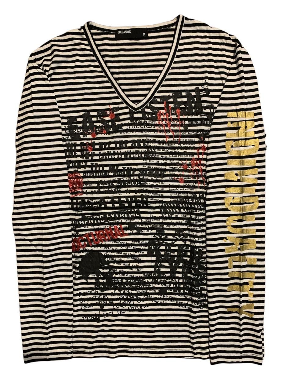 If Six Was Nine Sold • 2000s Galanos - japanese poem long sleeve grunge Size US M / EU 48-50 / 2 - 2 Thumbnail