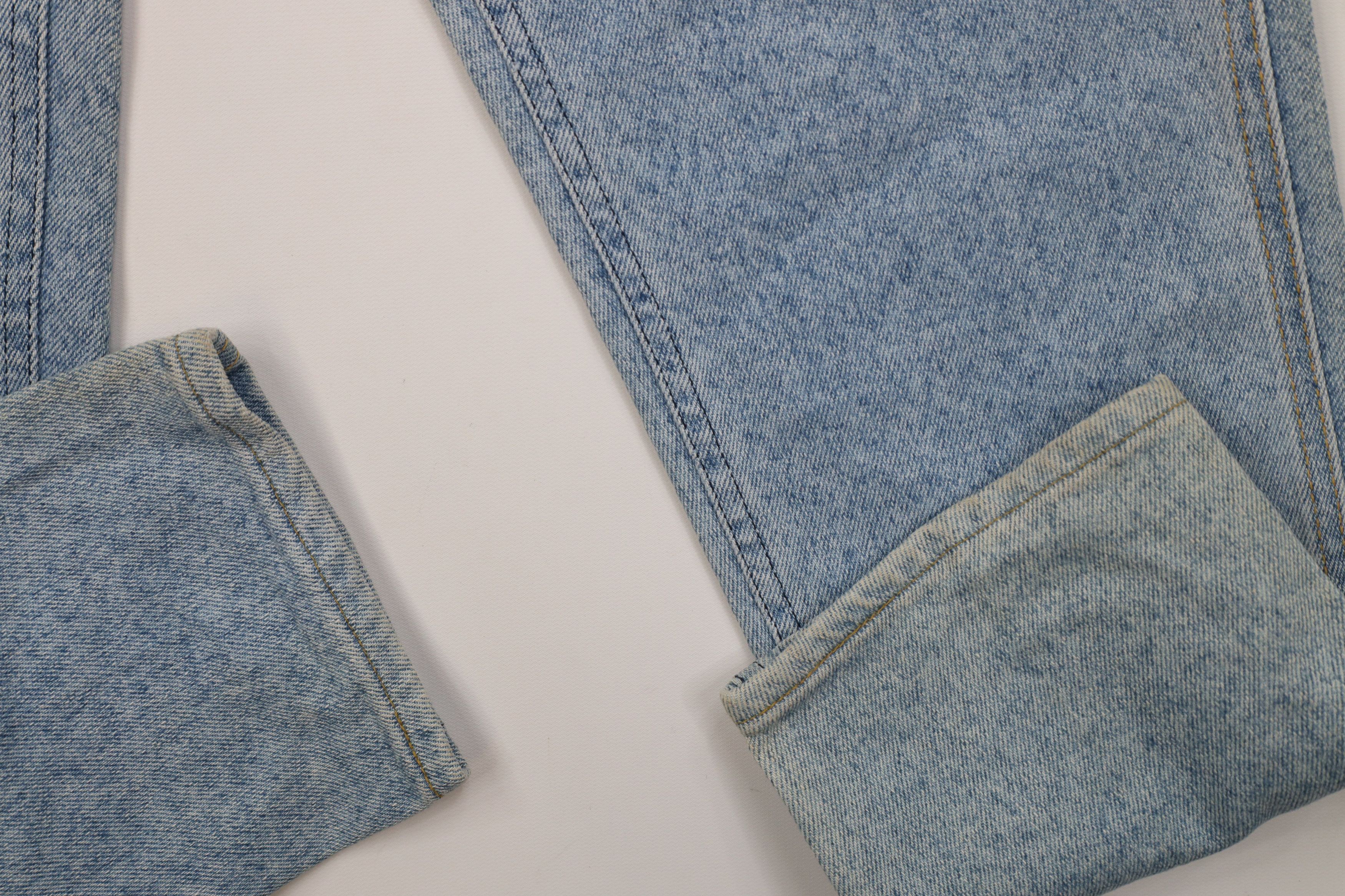 Lee Deadstock Vintage 90s Lee Fit Denim Jeans Blue Pepper USA Size 36" / US 14 / IT 50 - 5 Thumbnail