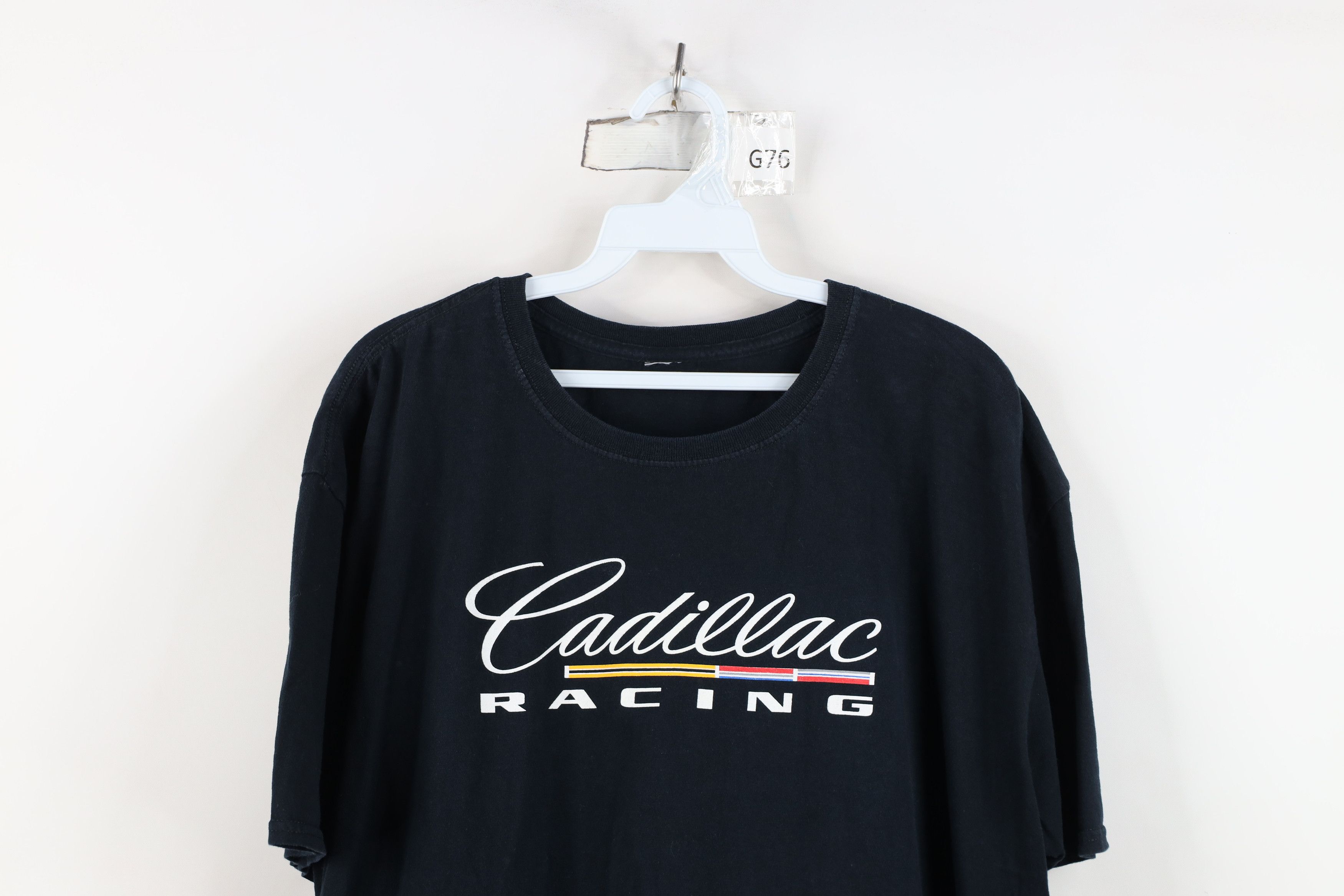 Vintage Vintage Spell Out Cadillac Racing Short Sleeve T-Shirt Black Size US XL / EU 56 / 4 - 2 Thumbnail