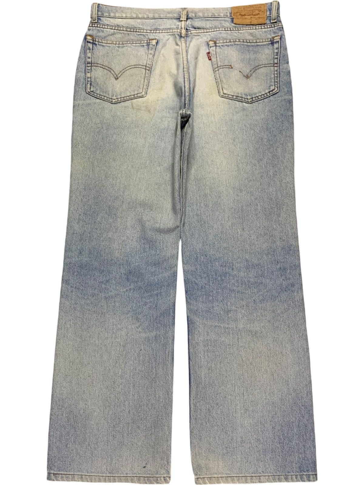 Levi's Vintage Levis Faded Mud Wash Distressed Baggy Jeans Size US 34 / EU 50 - 2 Thumbnail