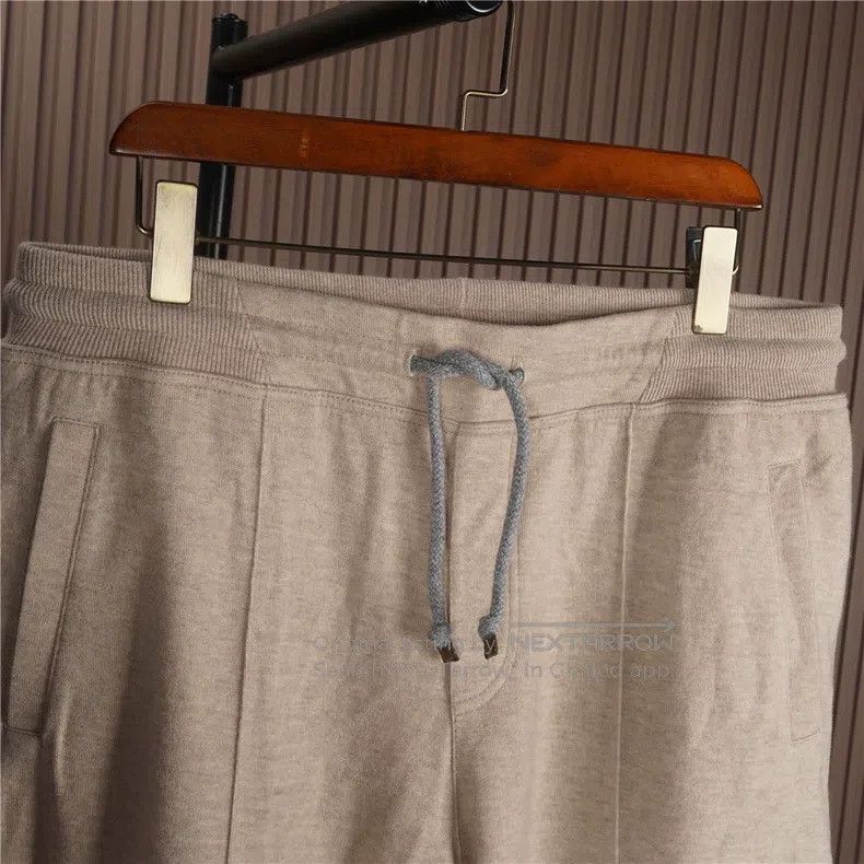 Brunello Cucinelli Brunello Cucinelli Cashmere Drawstring Sport Pants Size US 40 / EU 56 - 4 Thumbnail