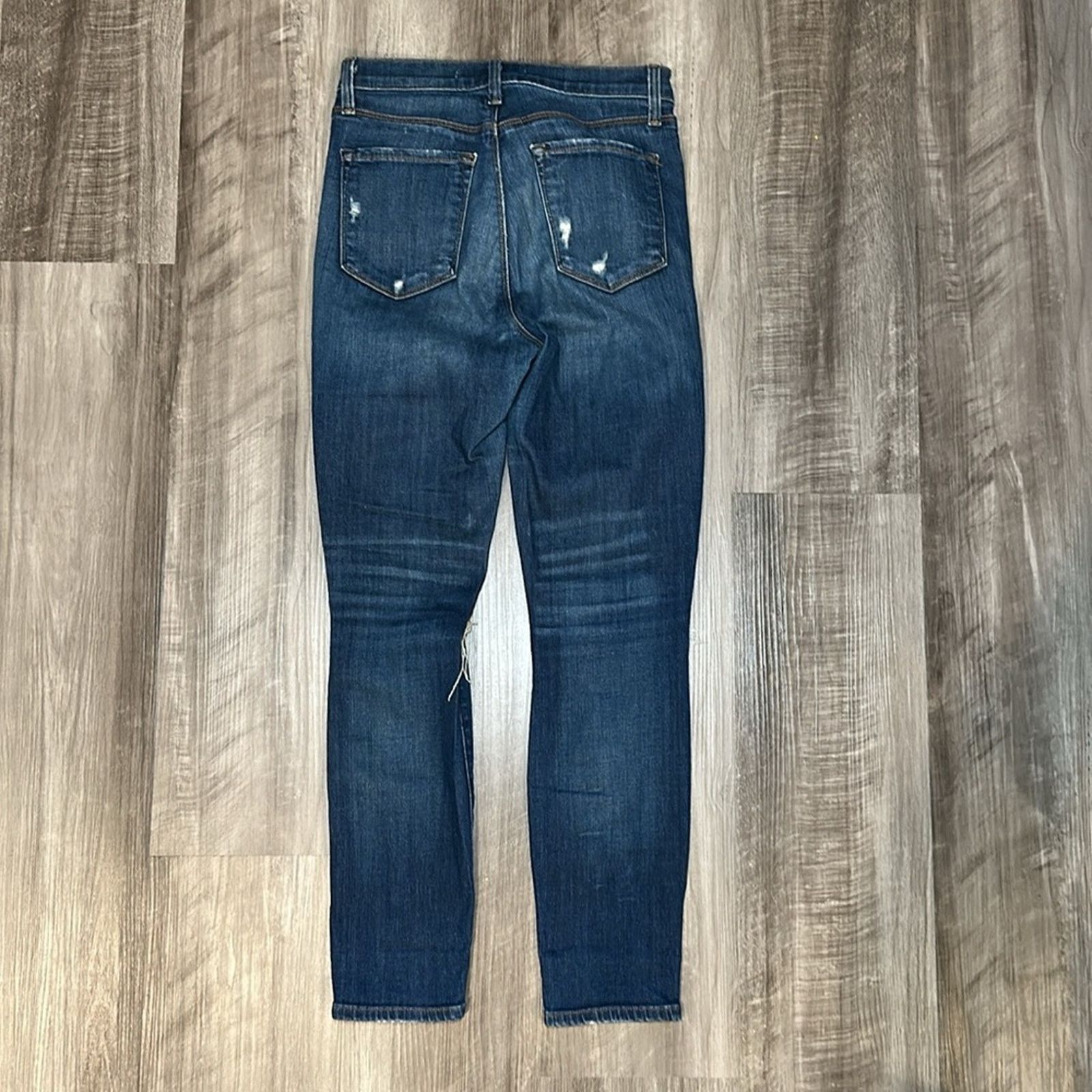 J Brand J Brand Alana High Rise Distressed Crop Skinny Jeans - 25 Size 25" / US 0 / IT 36 - 2 Thumbnail