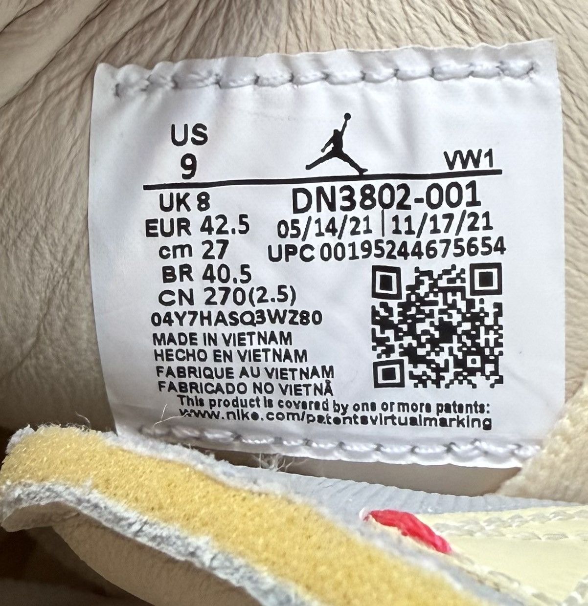 Jordan Brand × Union LA Union LA x Air Jordan 2 Retro SP 'Grey Fog! Size US 9 / EU 42 - 6 Thumbnail