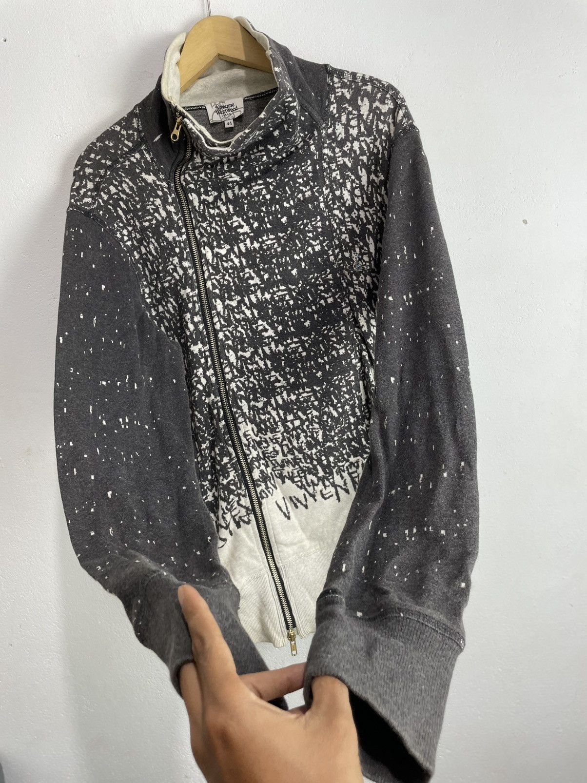 Vivienne Westwood Vivienne Westwood Man Asymmetrical Zip bikers Jacket Size US S / EU 44-46 / 1 - 3 Thumbnail