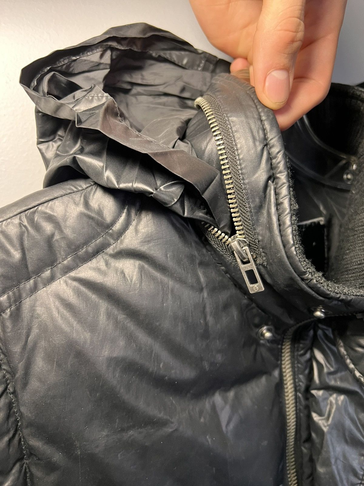 Guess Vintage Guess waterfowl/down puffer vest with hidden hood Size US M / EU 48-50 / 2 - 10 Thumbnail