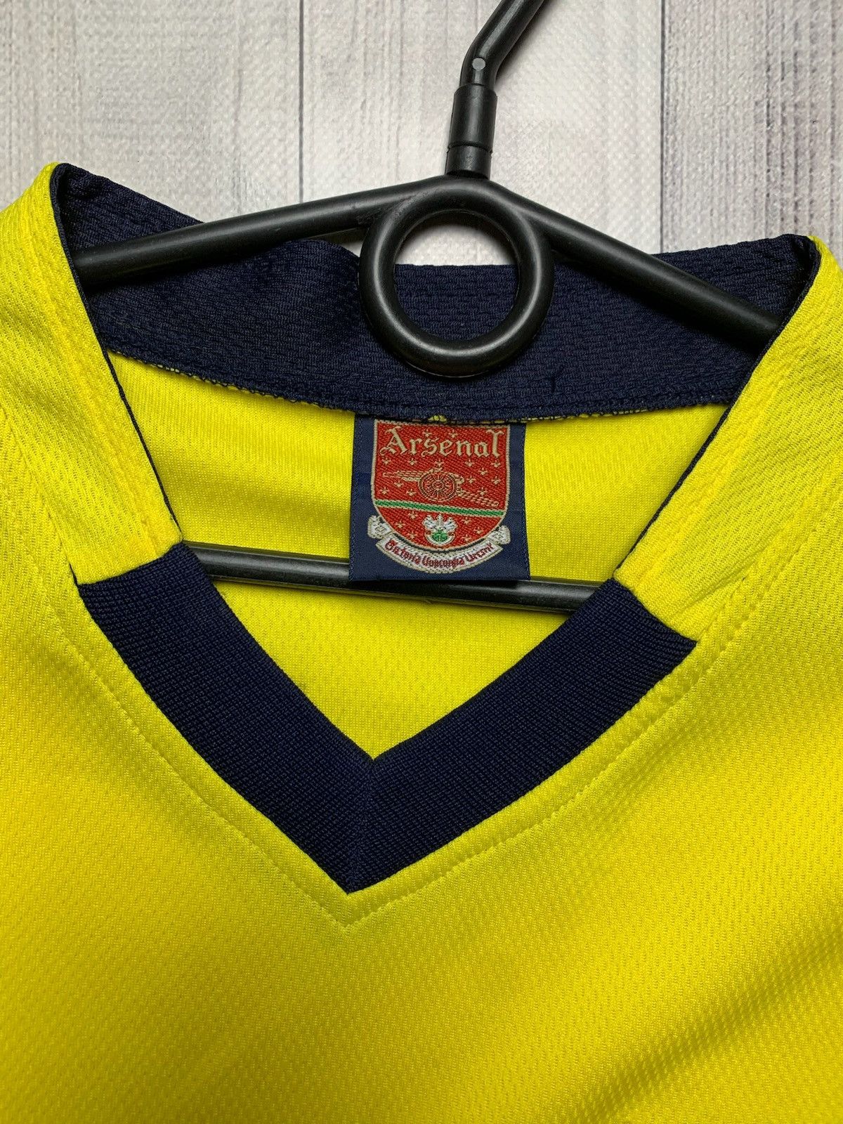 Vintage Vintage Arsenal yellow soccer tee SEGA away rare size S Size US S / EU 44-46 / 1 - 4 Thumbnail