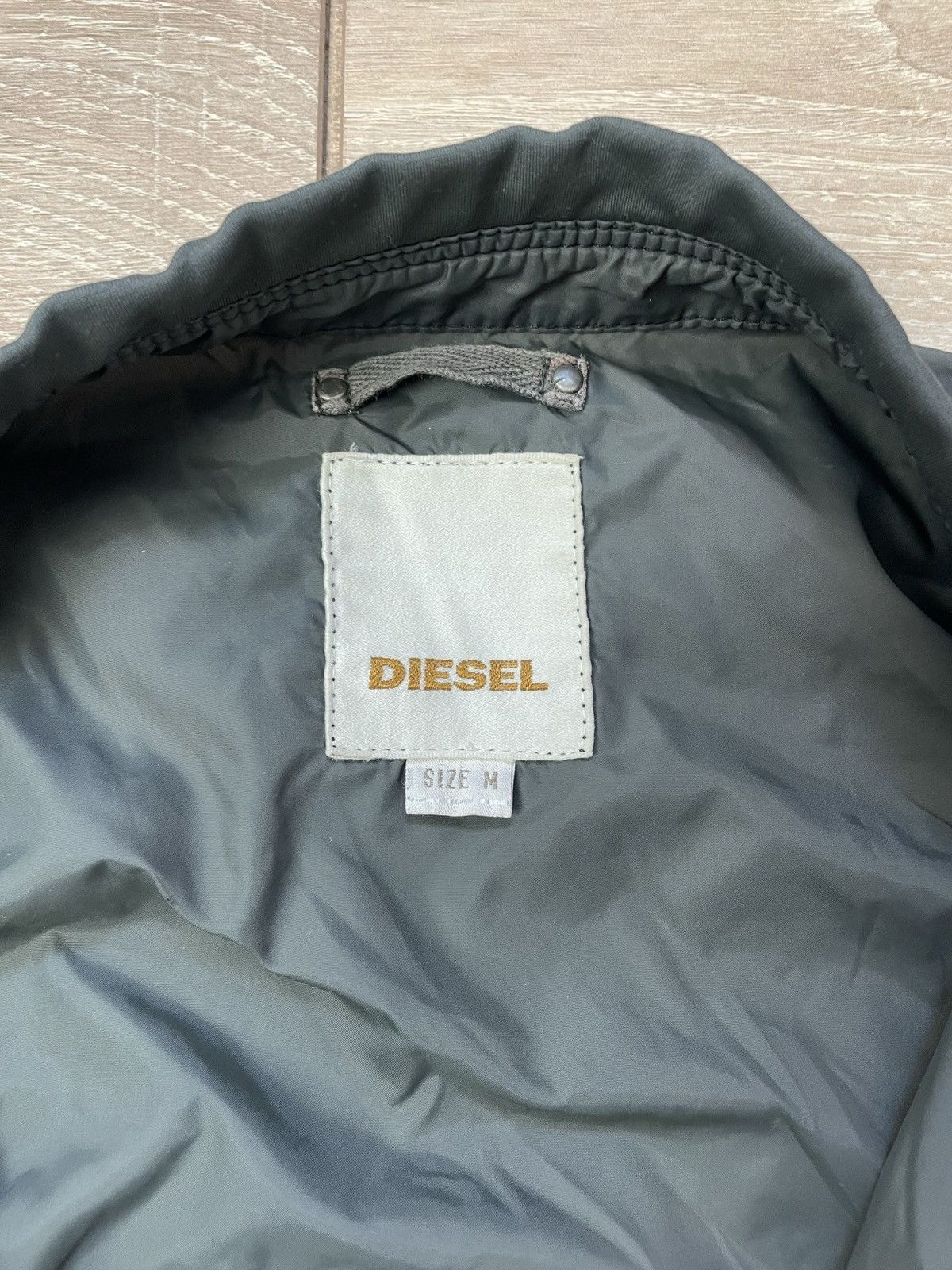 Diesel Diesel vintage light nylon jacket mens olive Size m Size US M / EU 48-50 / 2 - 4 Thumbnail