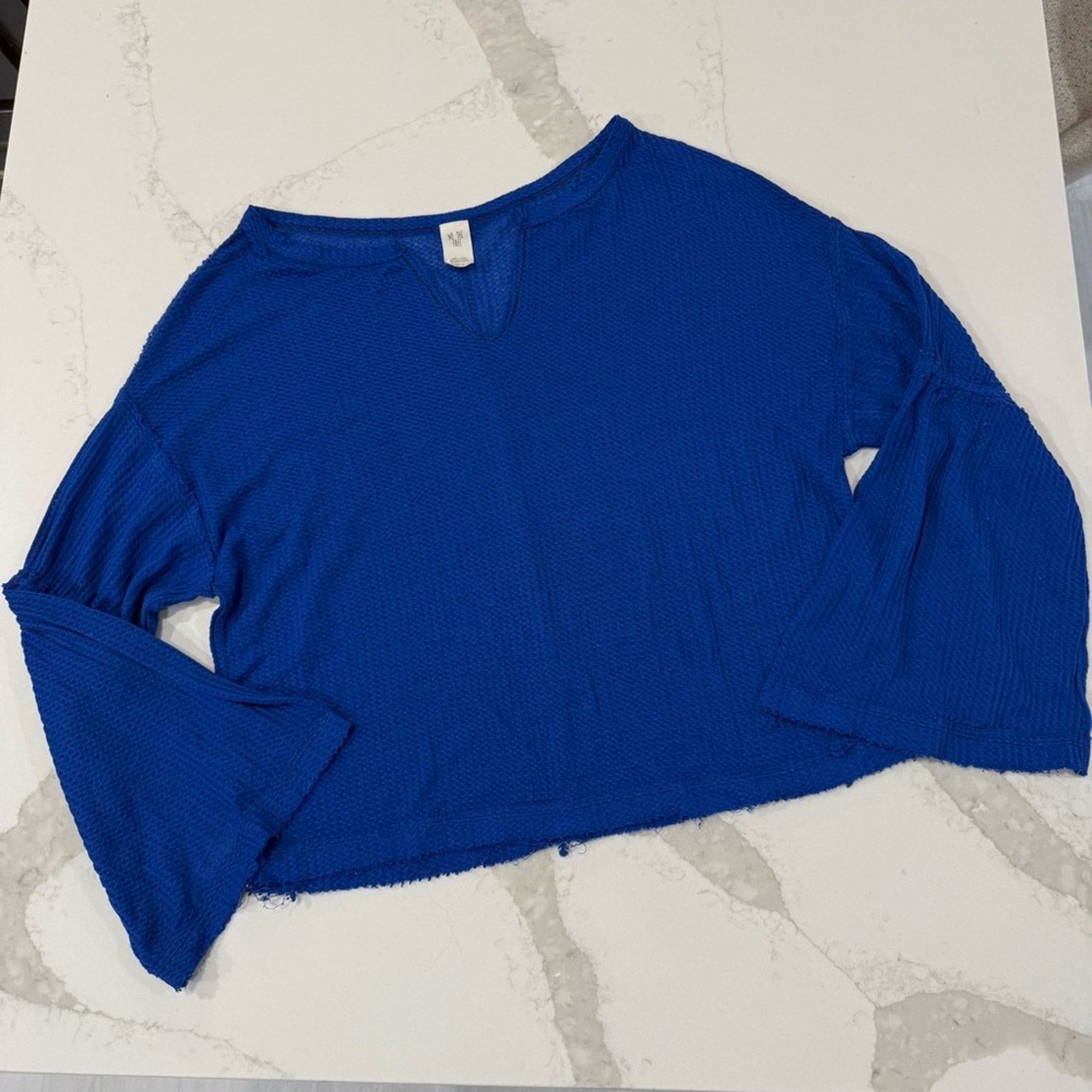 Free People Free People We The Free Dahlia Waffle Knit Top Women’s Small Size S / US 4 / IT 40 - 4 Thumbnail