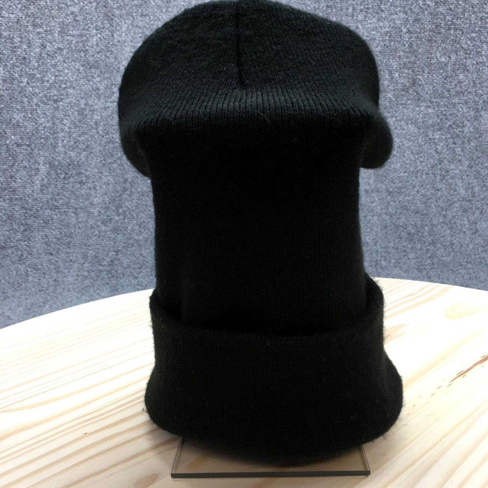 Carhartt Carhartt Beanie Hat Mens One Size Black Embroidered Logo River City Lawn Care Knit Cap Size ONE SIZE - 5 Thumbnail