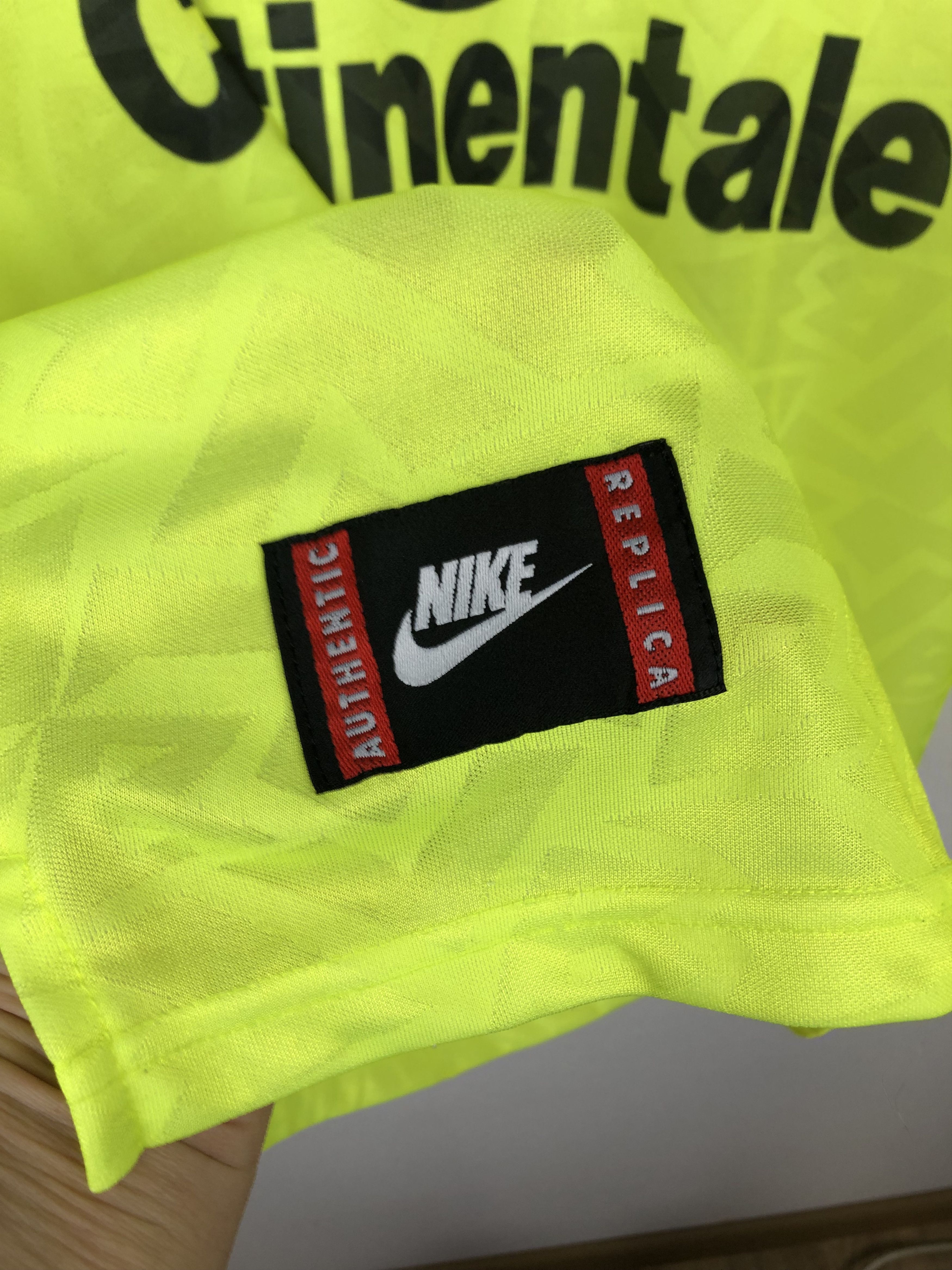 Nike Borussia Dortmund football shirt 1996 Nike Deutscher Tee Size US XXL / EU 58 / 5 - 5 Thumbnail