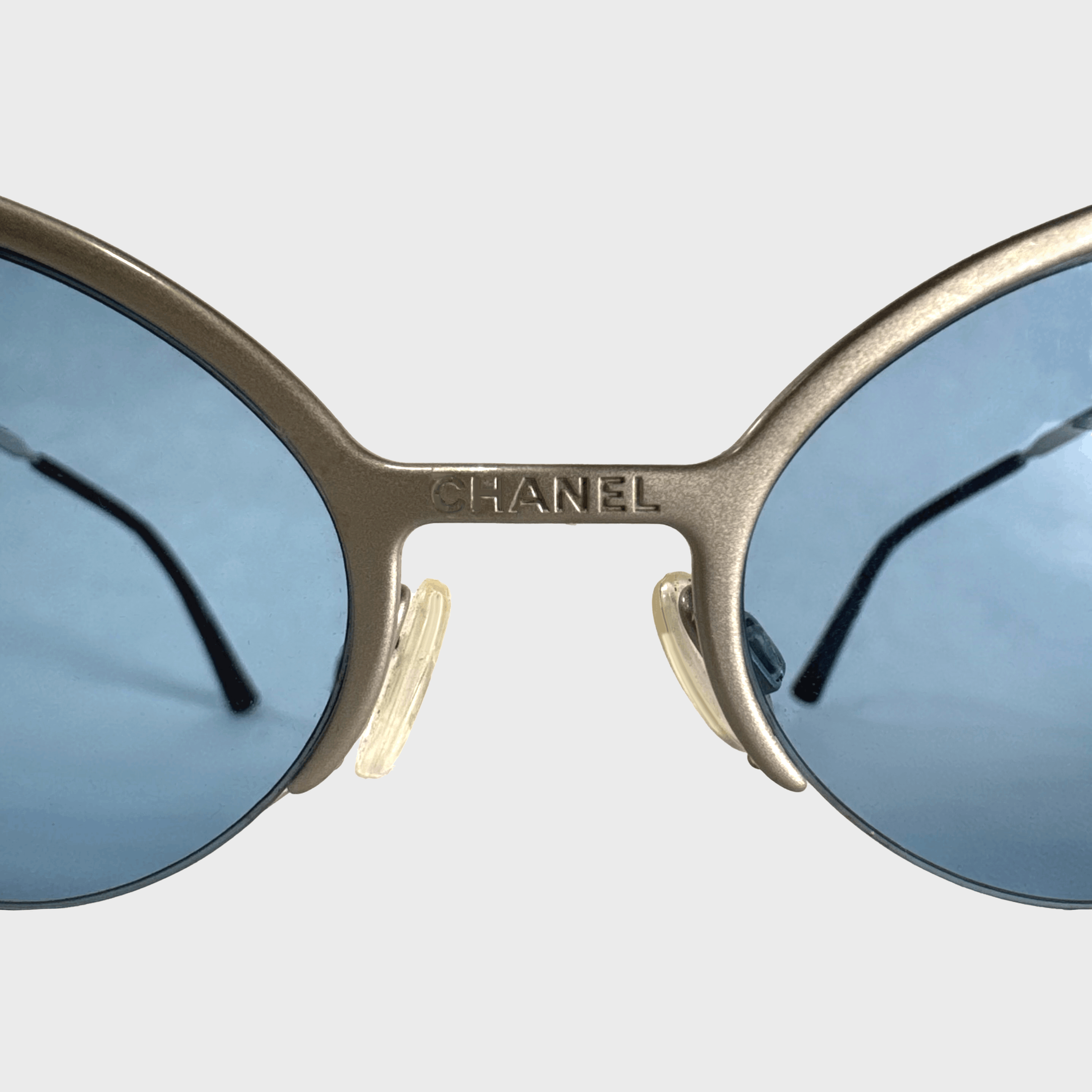 Chanel Chanel by Karl Lagerfeld Vintage Space Age Design Sunglasses Size ONE SIZE - 3 Thumbnail