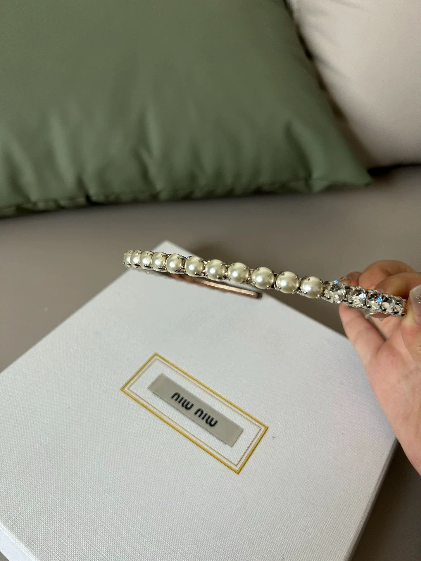Miu Miu MIU MIU headband like new authentic Size ONE SIZE - 1 Thumbnail