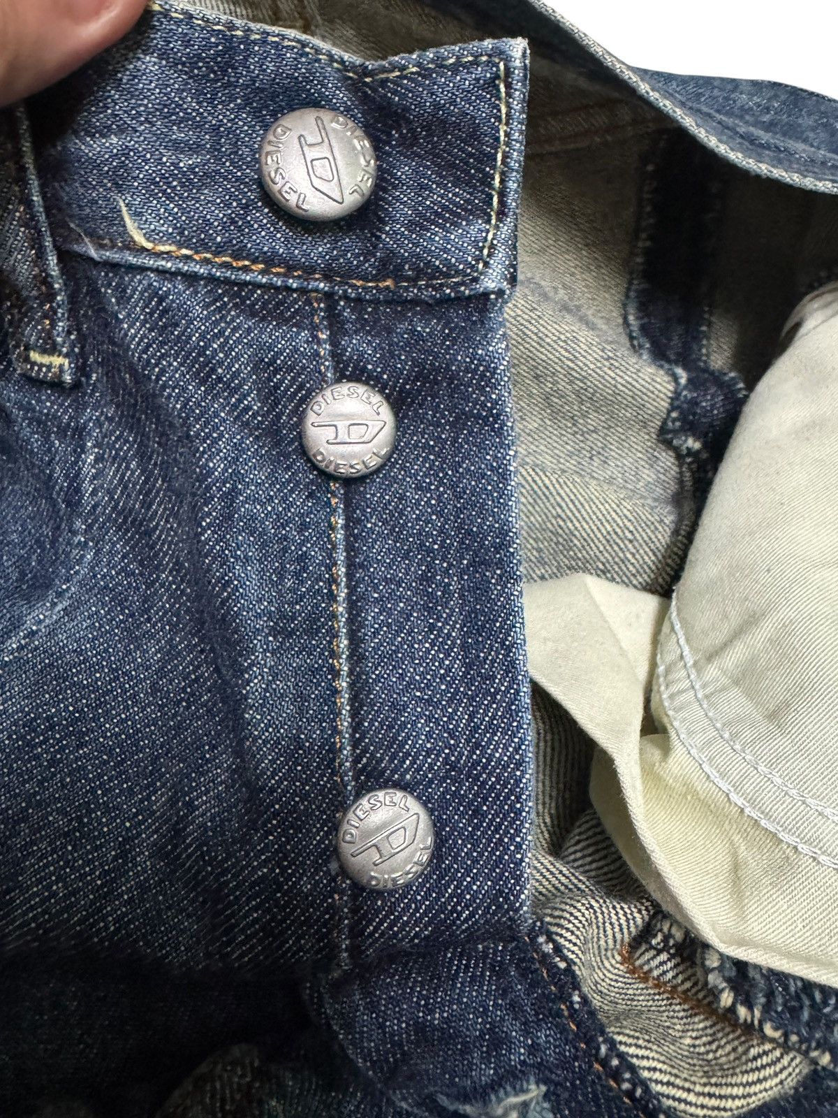 Diesel DIESEL INDUSTRY Flared Reconstructed Low Rise Denim Size US 28 / EU 44 - 10 Thumbnail